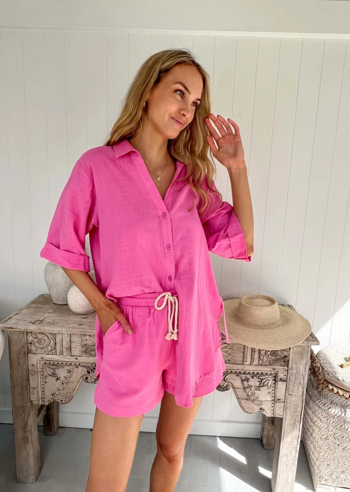 Aria Set - Hot Pink - Mylk The Label