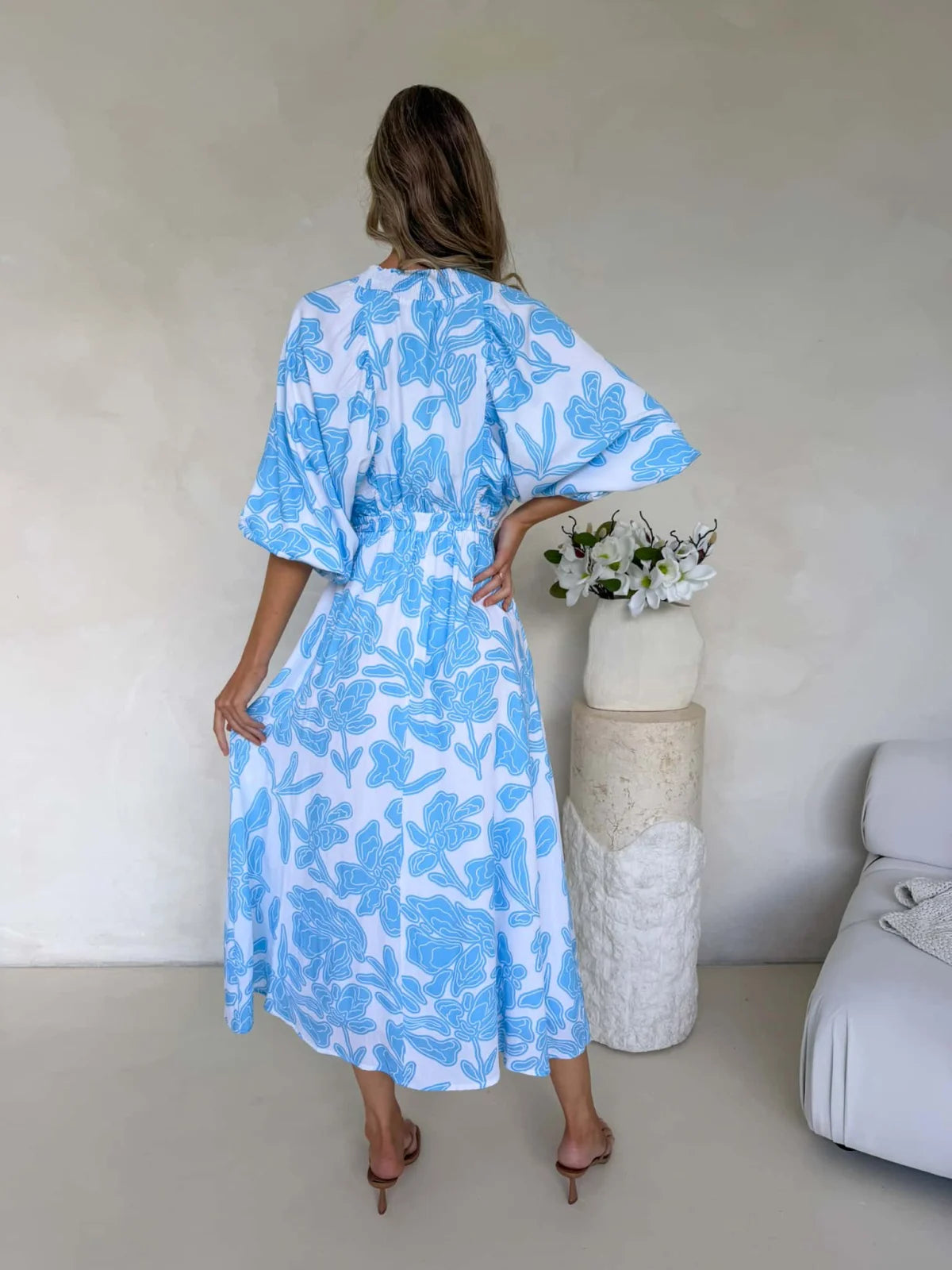 Camille Maxi Dress - Hamilton Print Dress