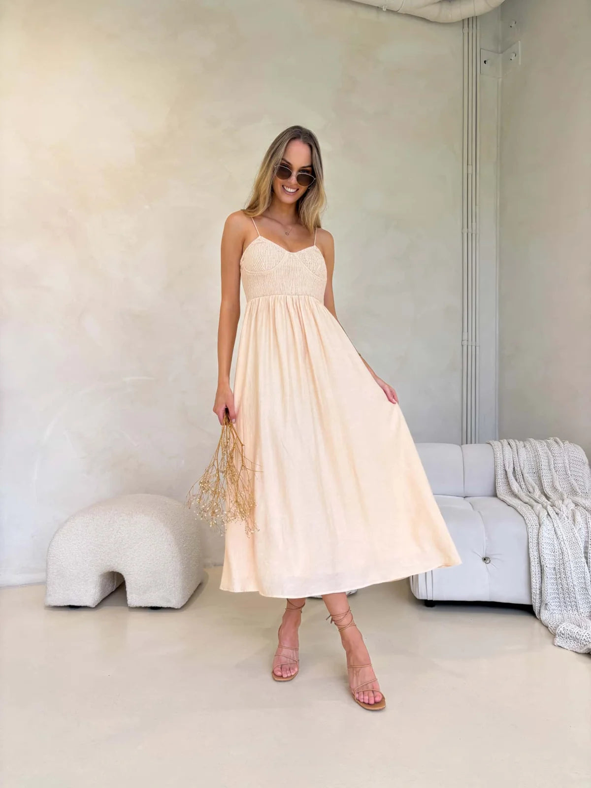 Kaylah Dress - Eggshell Dress