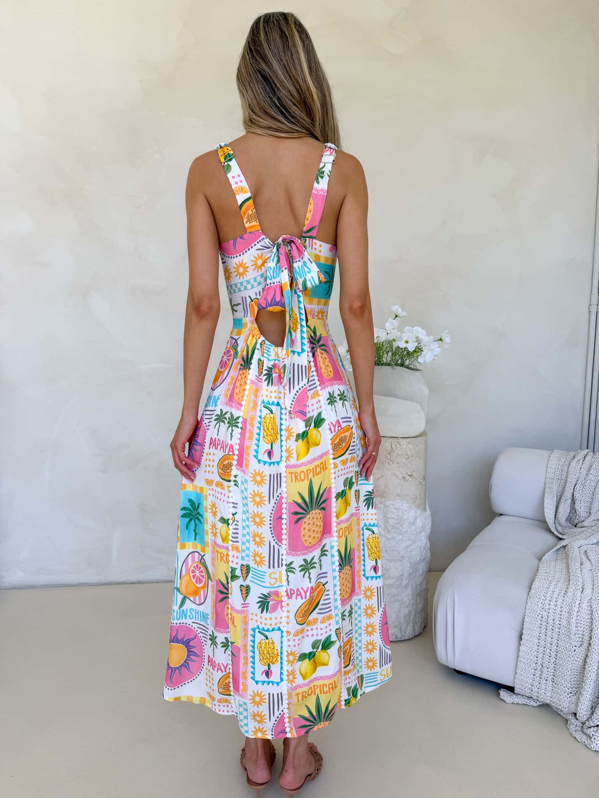 Kit Dress - Fiesta Print