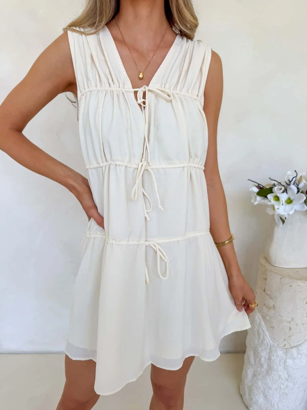 Mae Dress - Butter Yellow Dress