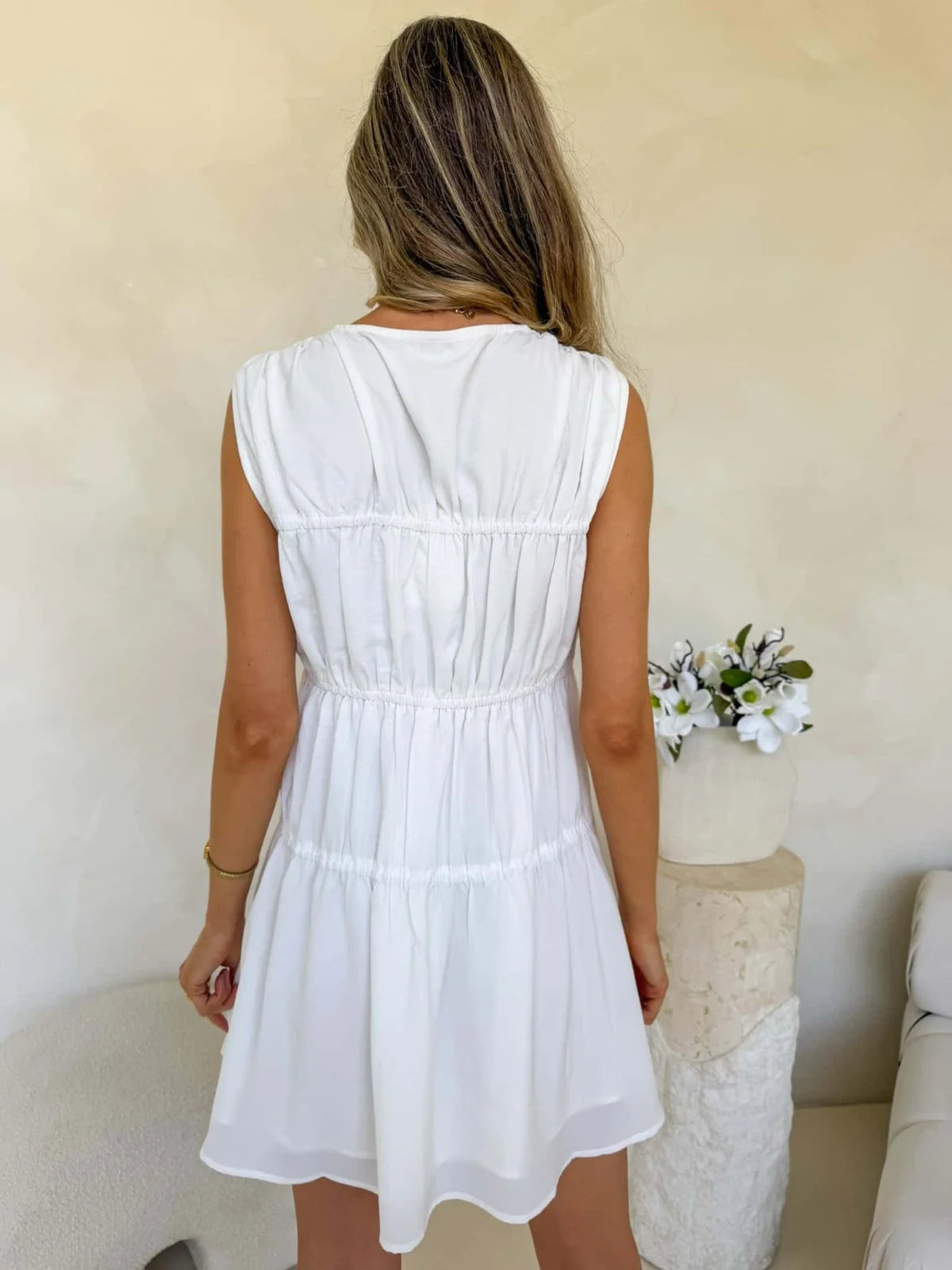 Mae Dress - White Dress