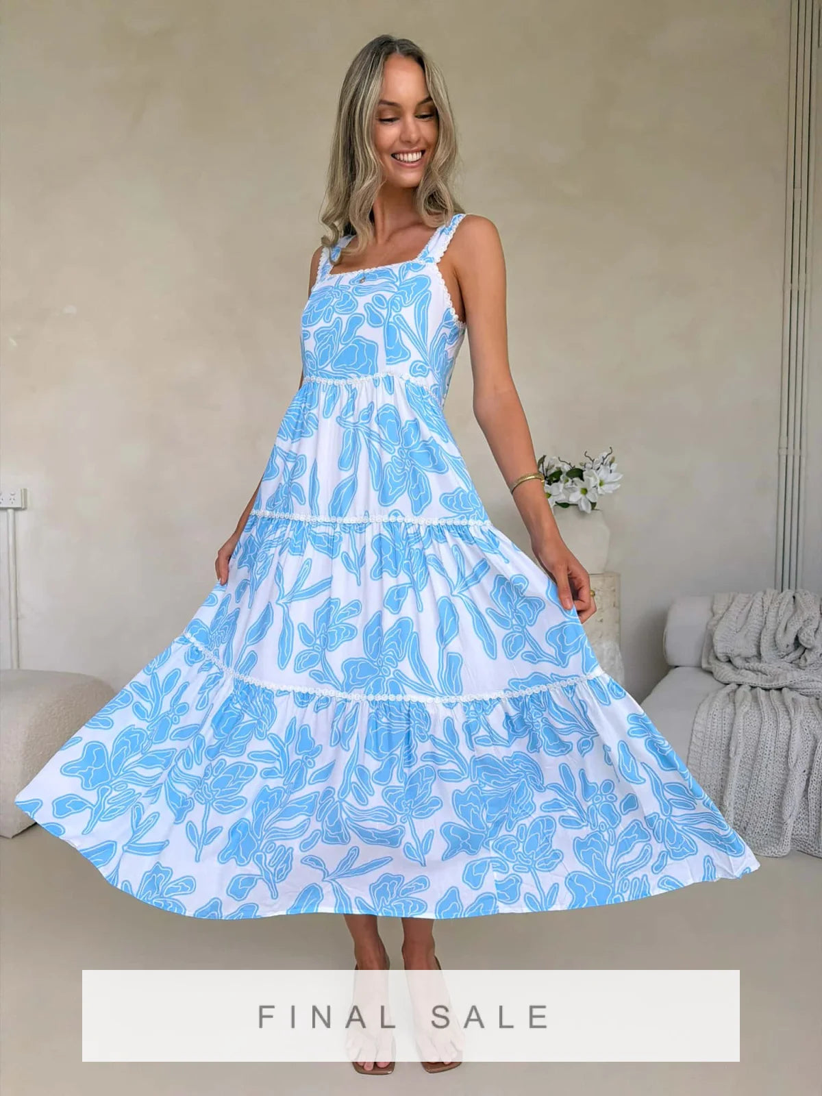 Nelli Maxi Dress - Hamilton Print Dress