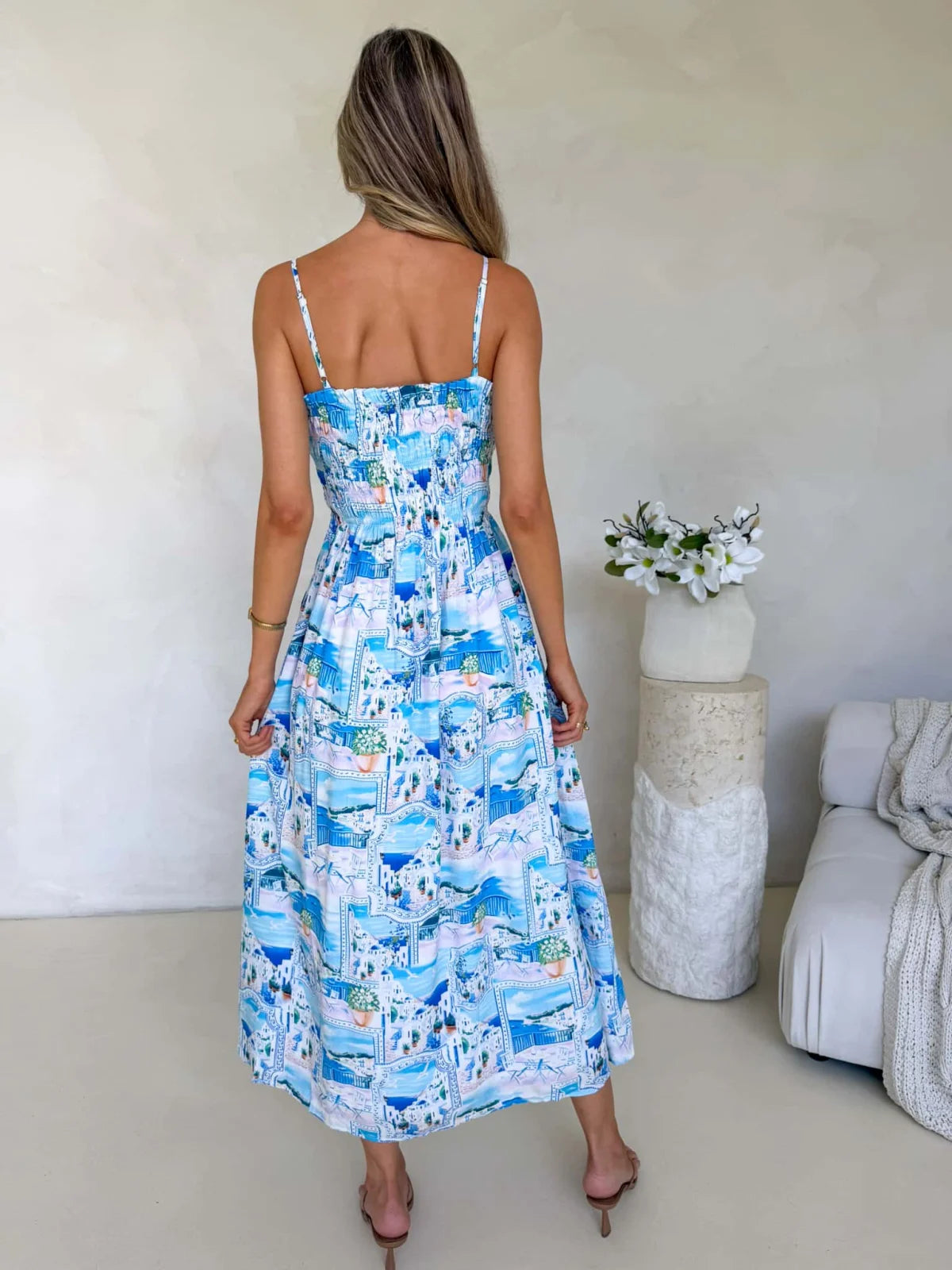 Palm Cove Dress - Casa Del Sol Print Dress