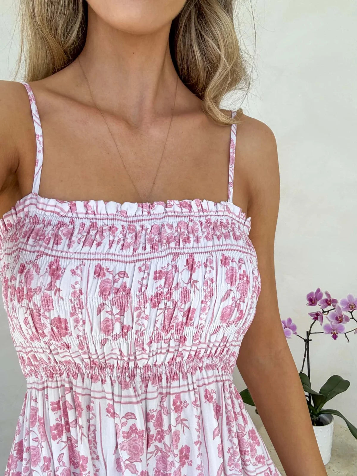 Palm Cove Maxi - Petal & Poise Print Dress