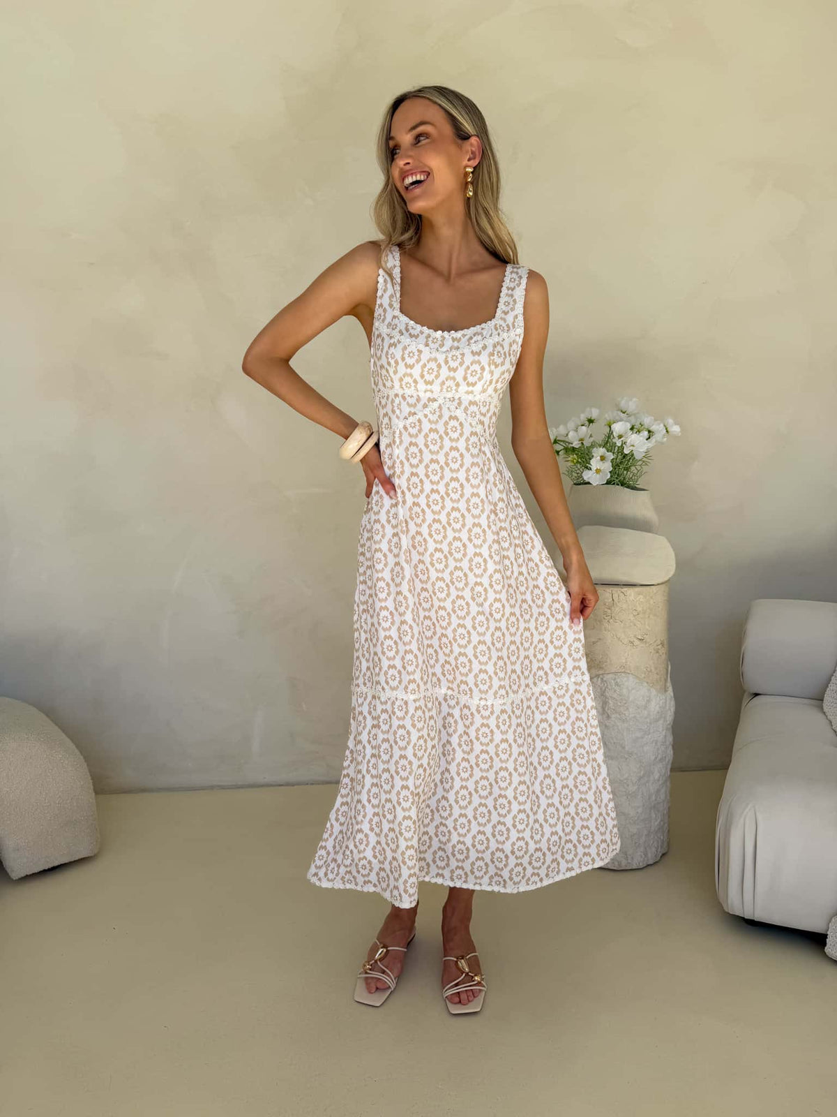 Stella Dress - Whisp & Willow Print
