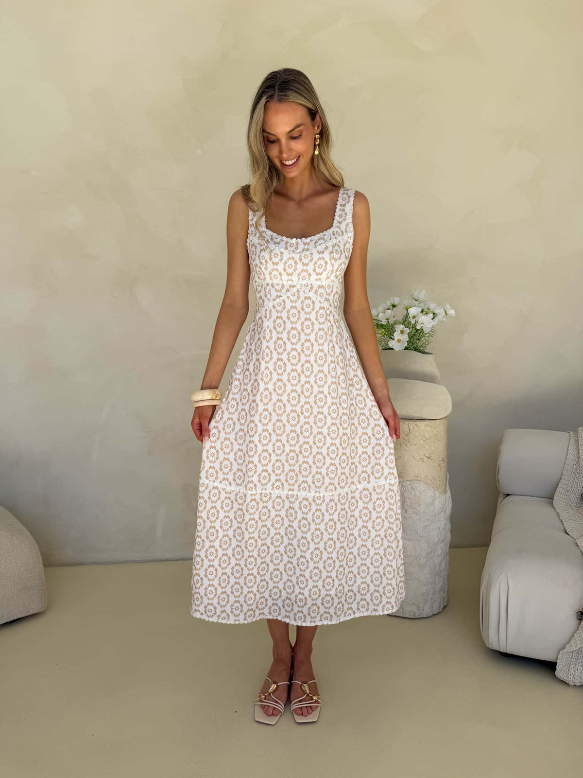 Stella Dress - Whisp & Willow Print