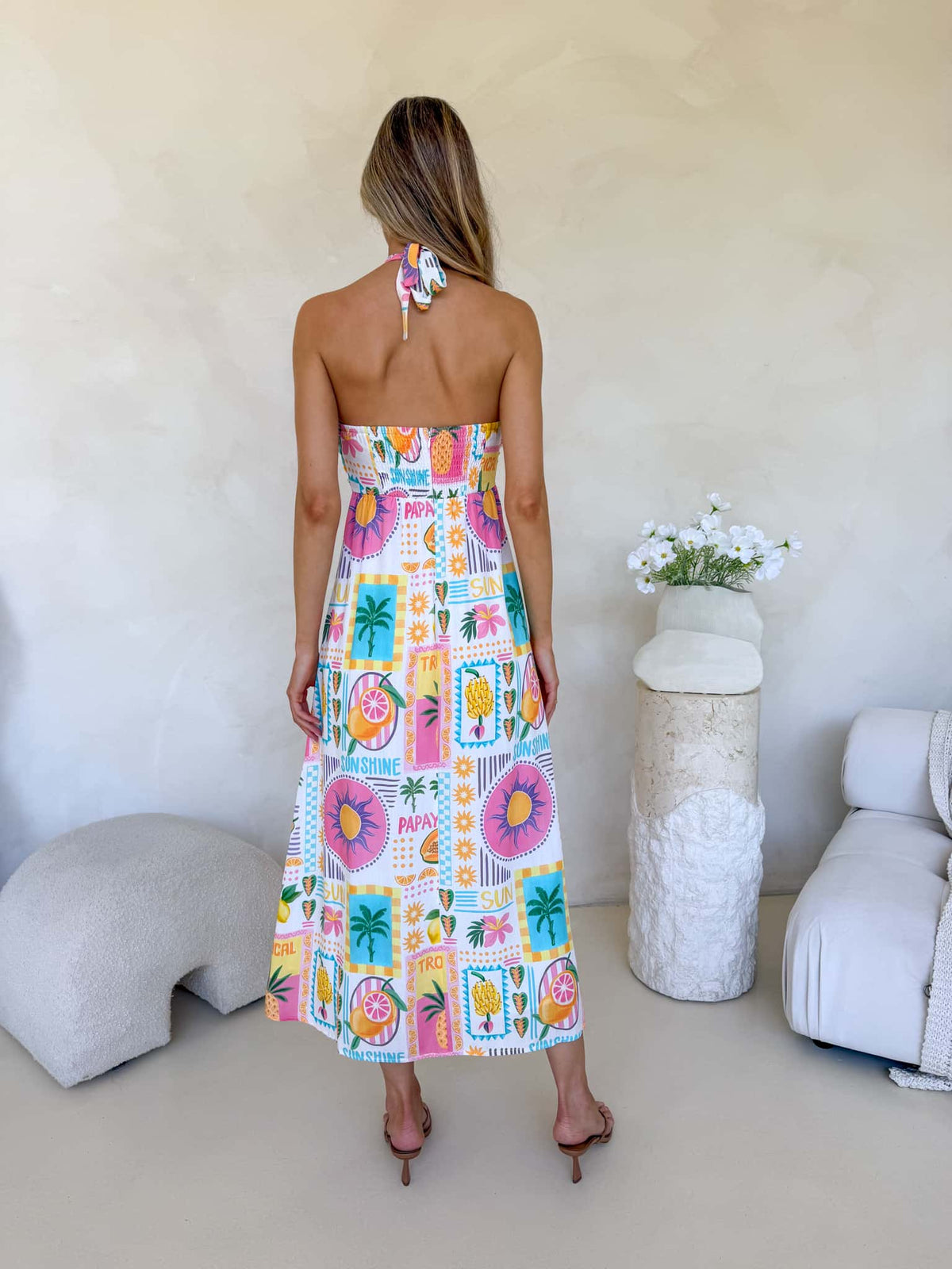 Tara Dress - Fiesta Print