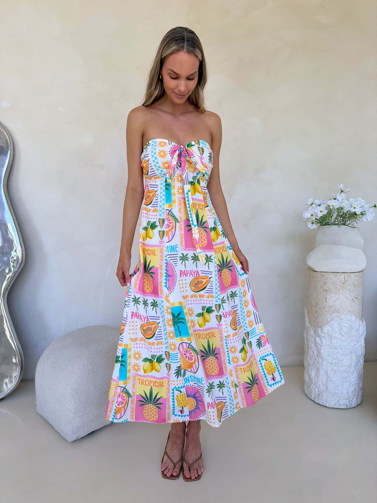 Tara Dress - Fiesta Print