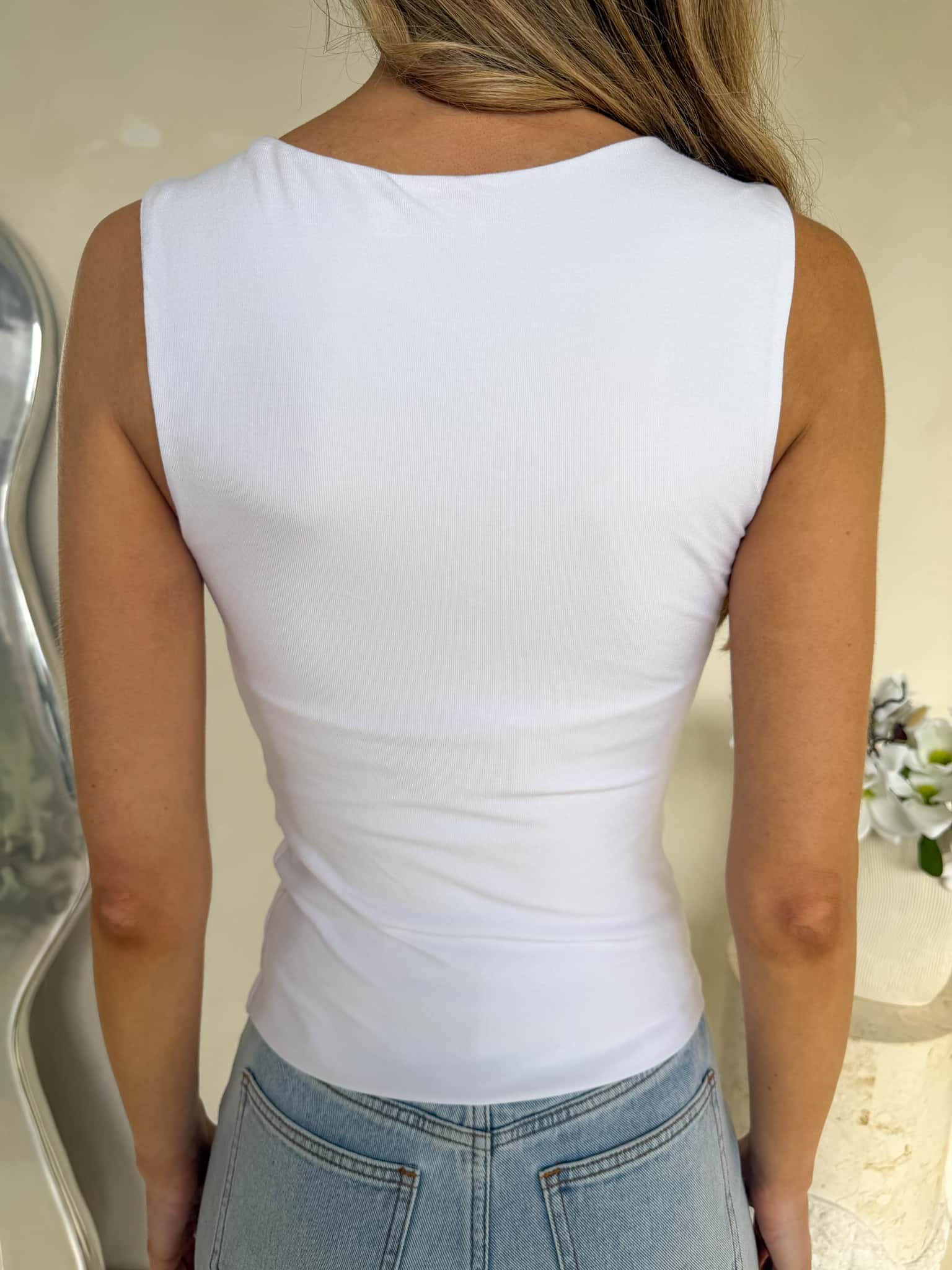 Theresa Tank - White