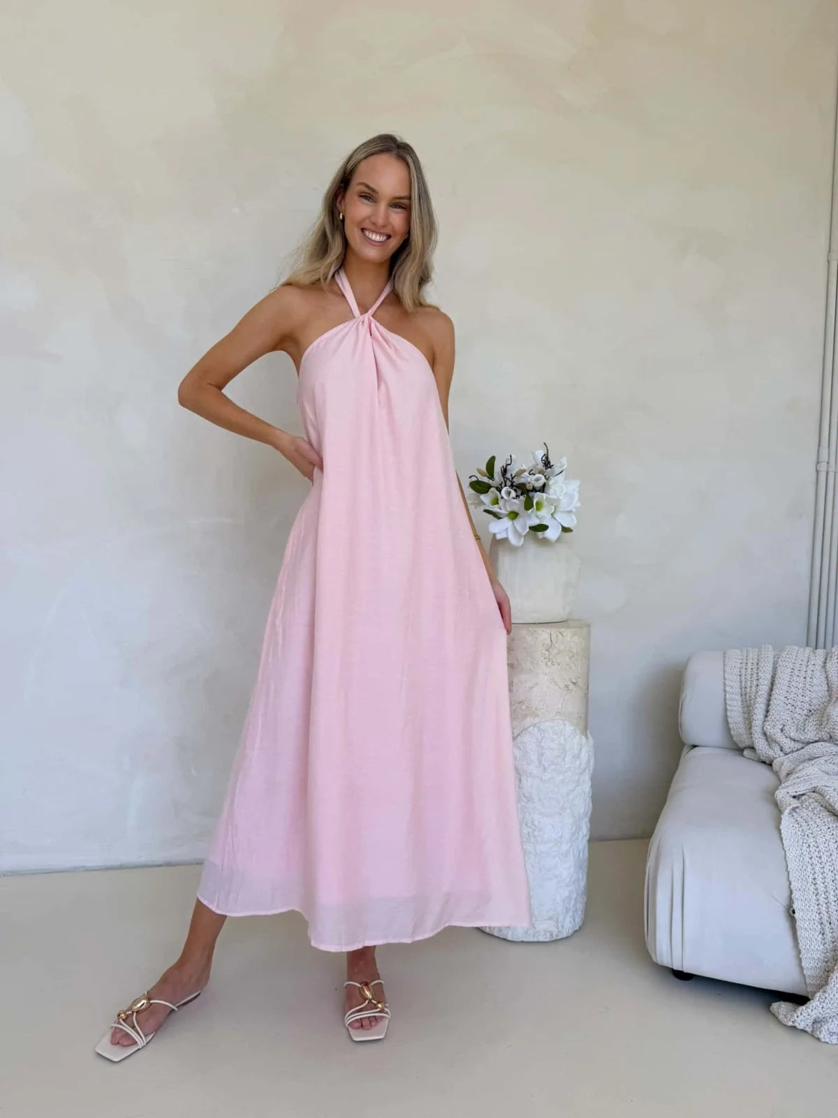 Willow Dress - Light Pink Dress