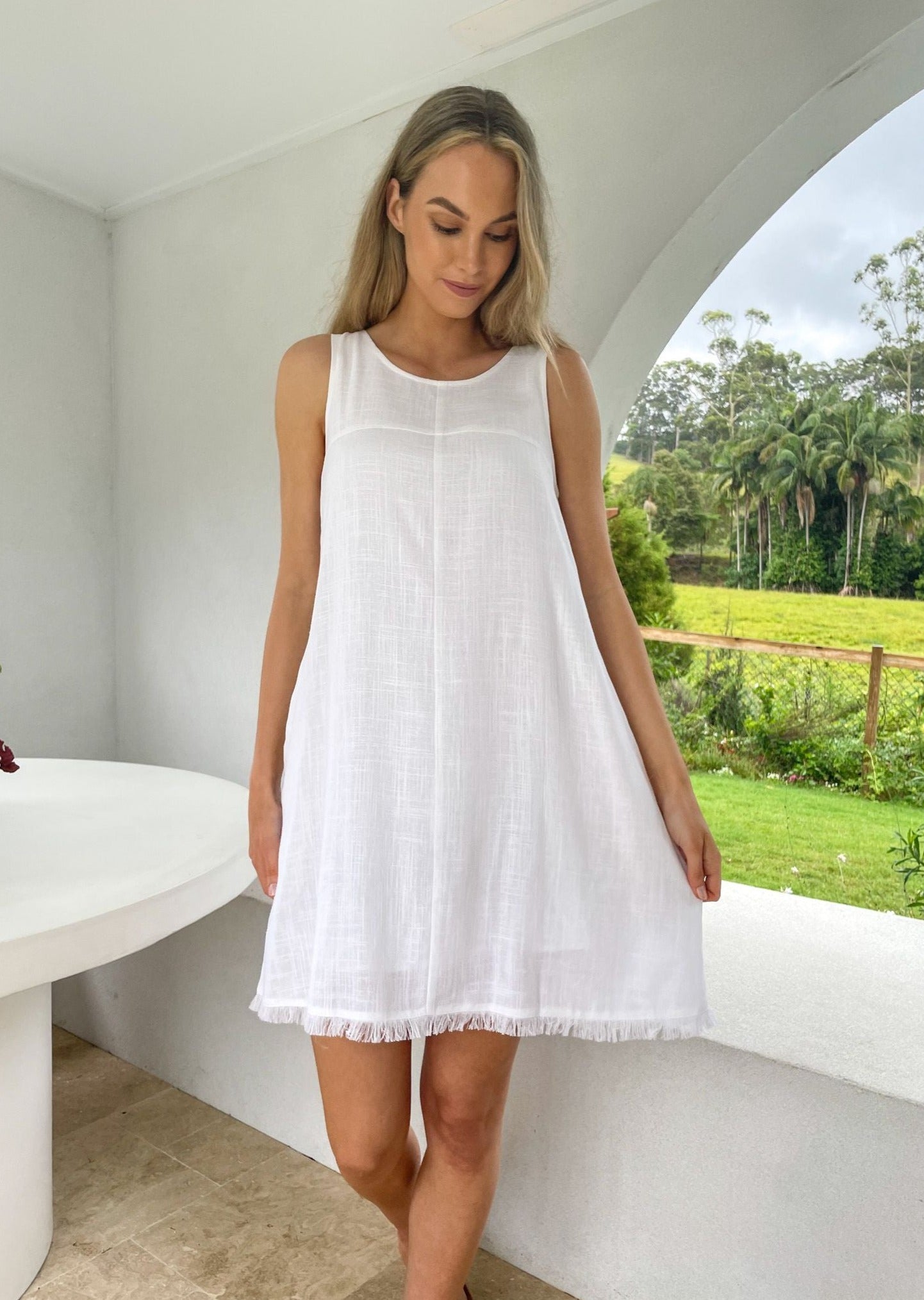 Freya Shift Dress - Mylk The Label - Front view