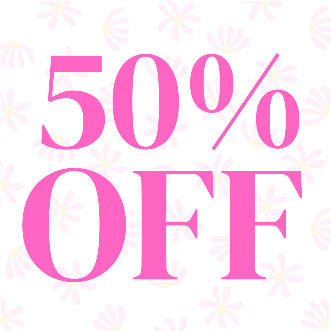 SHOP 50% OFF