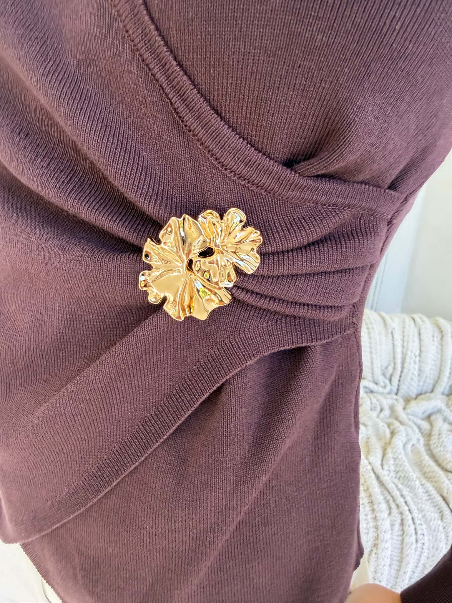 Adeline Top - Chocolate