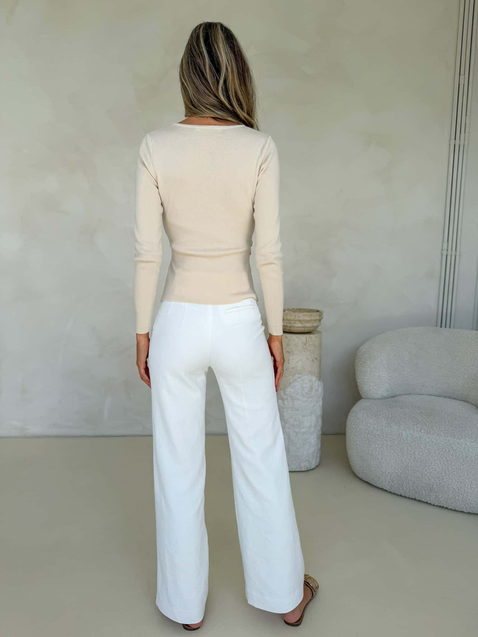 Adeline Top - Cream