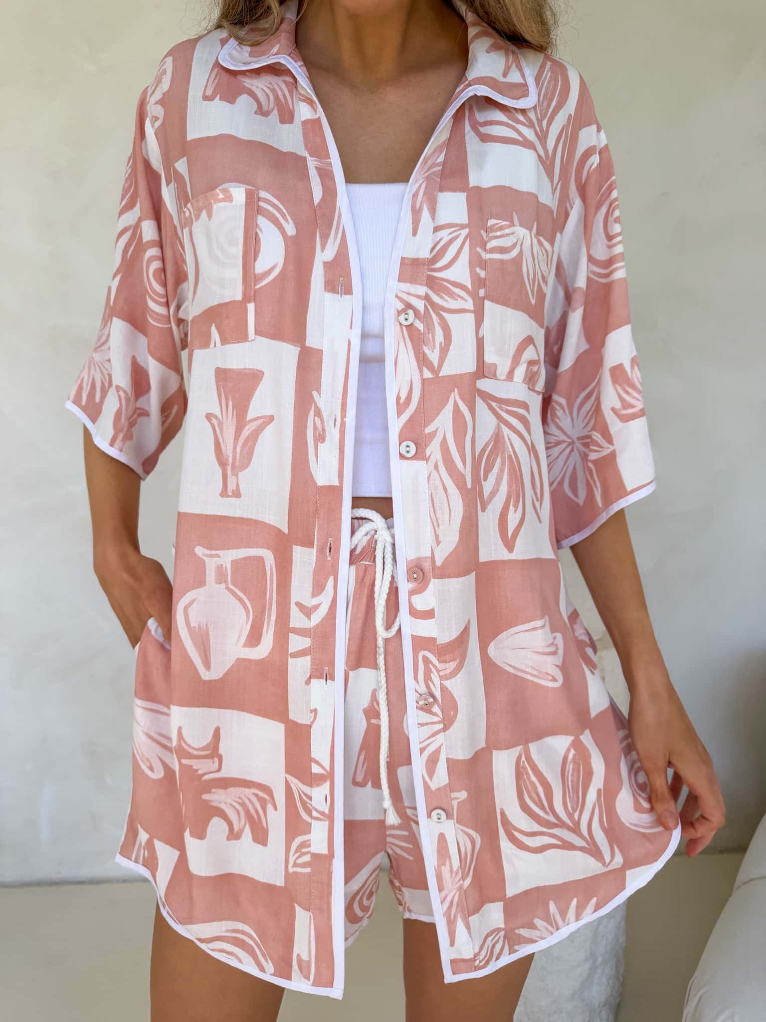 Aria Set - Rosette Print