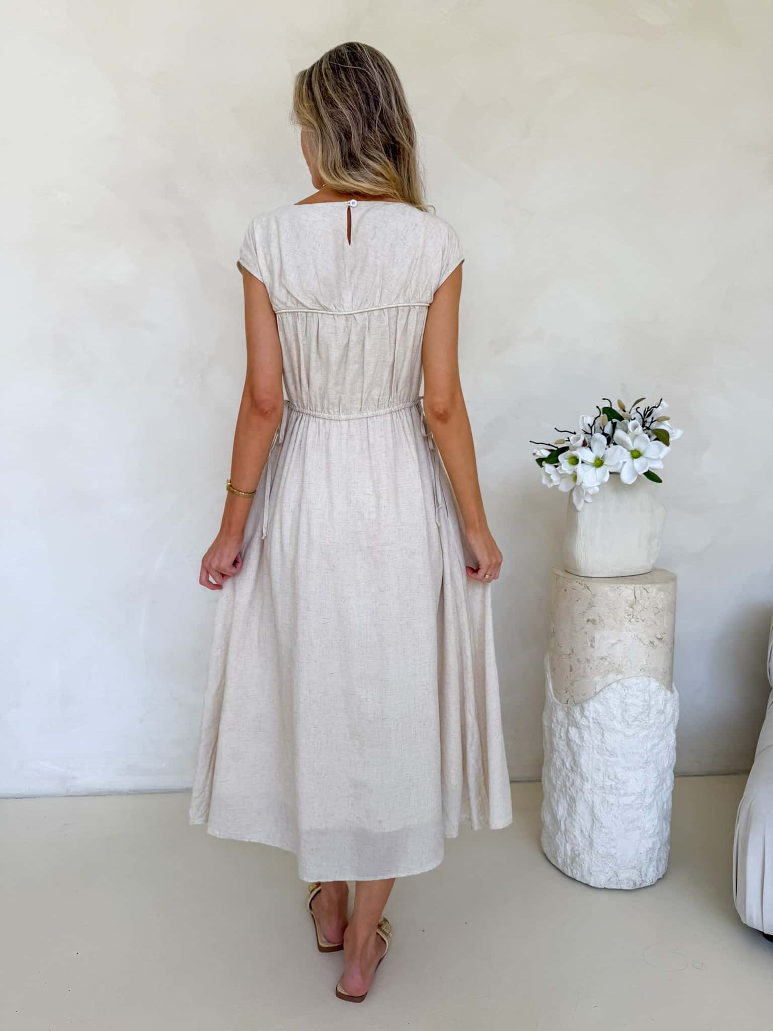 Bella Dress - Natural