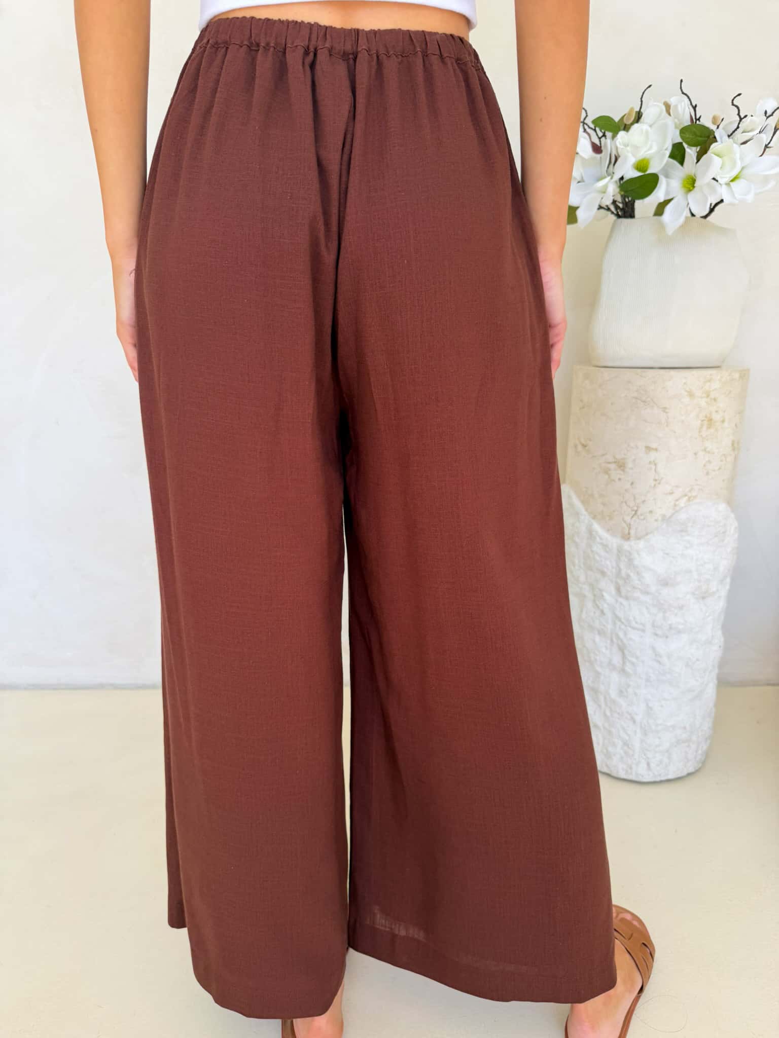 Blair Pant - Chestnut