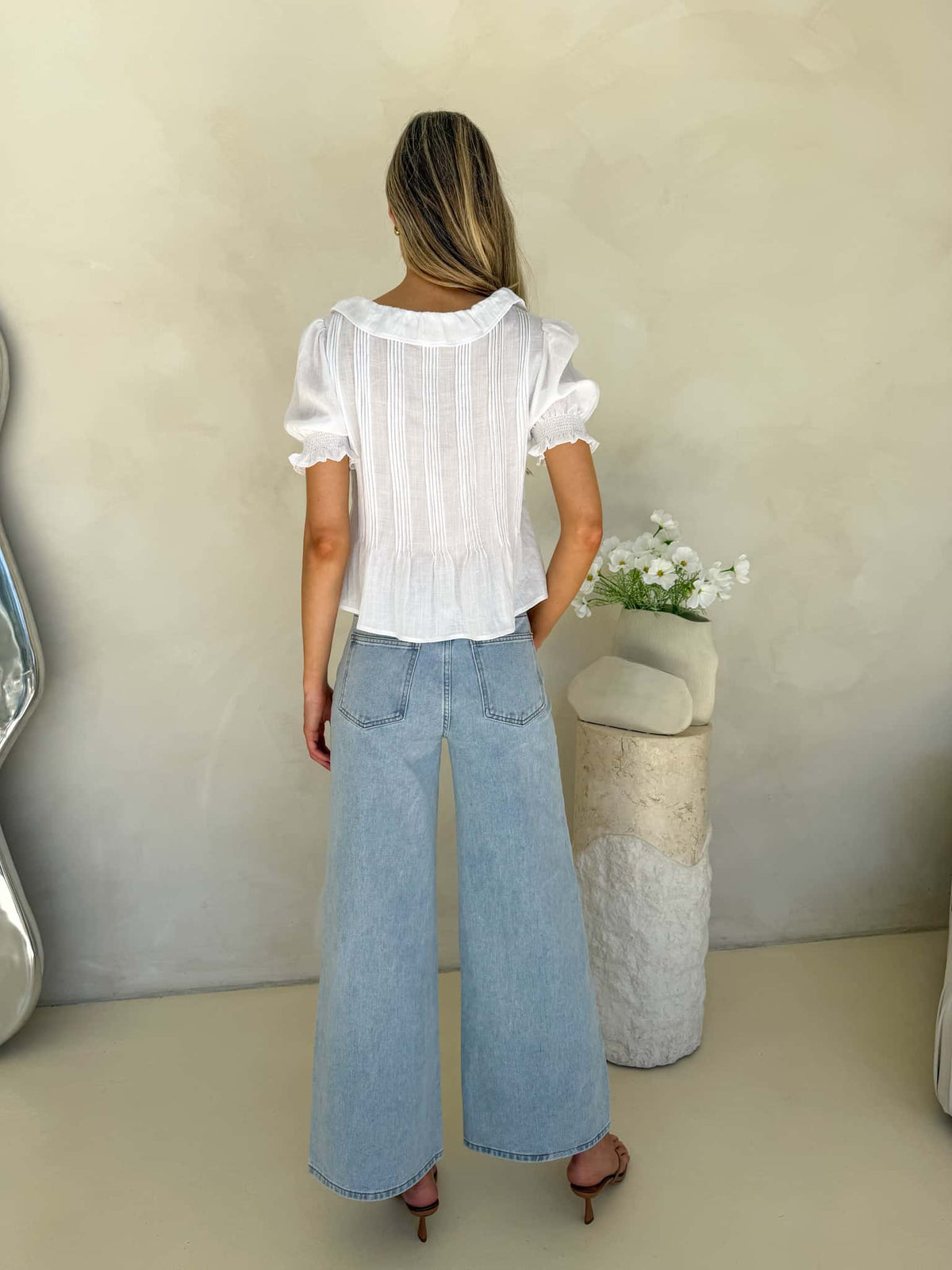 Sky Blouse - White
