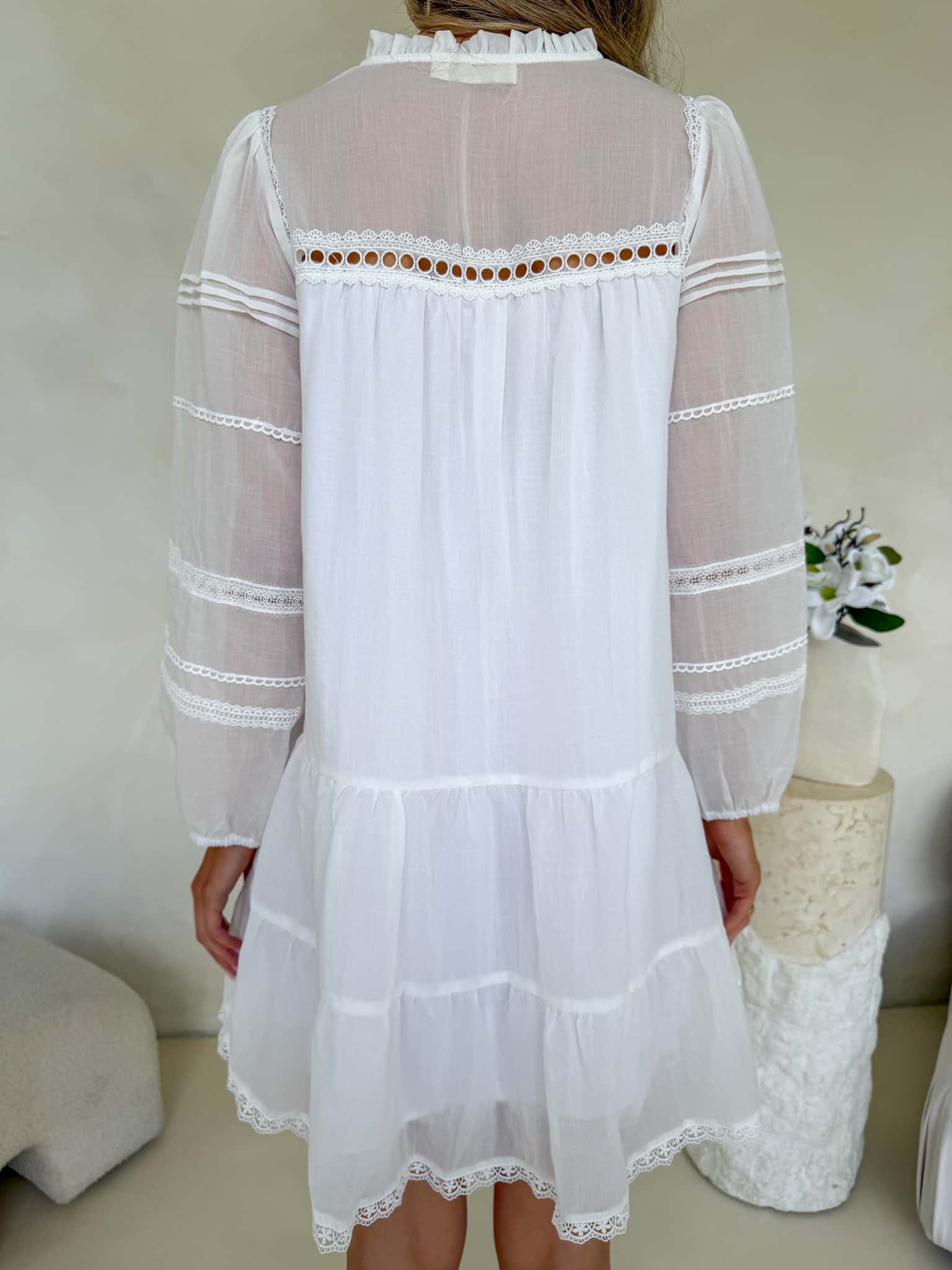 Meadow Dress - White