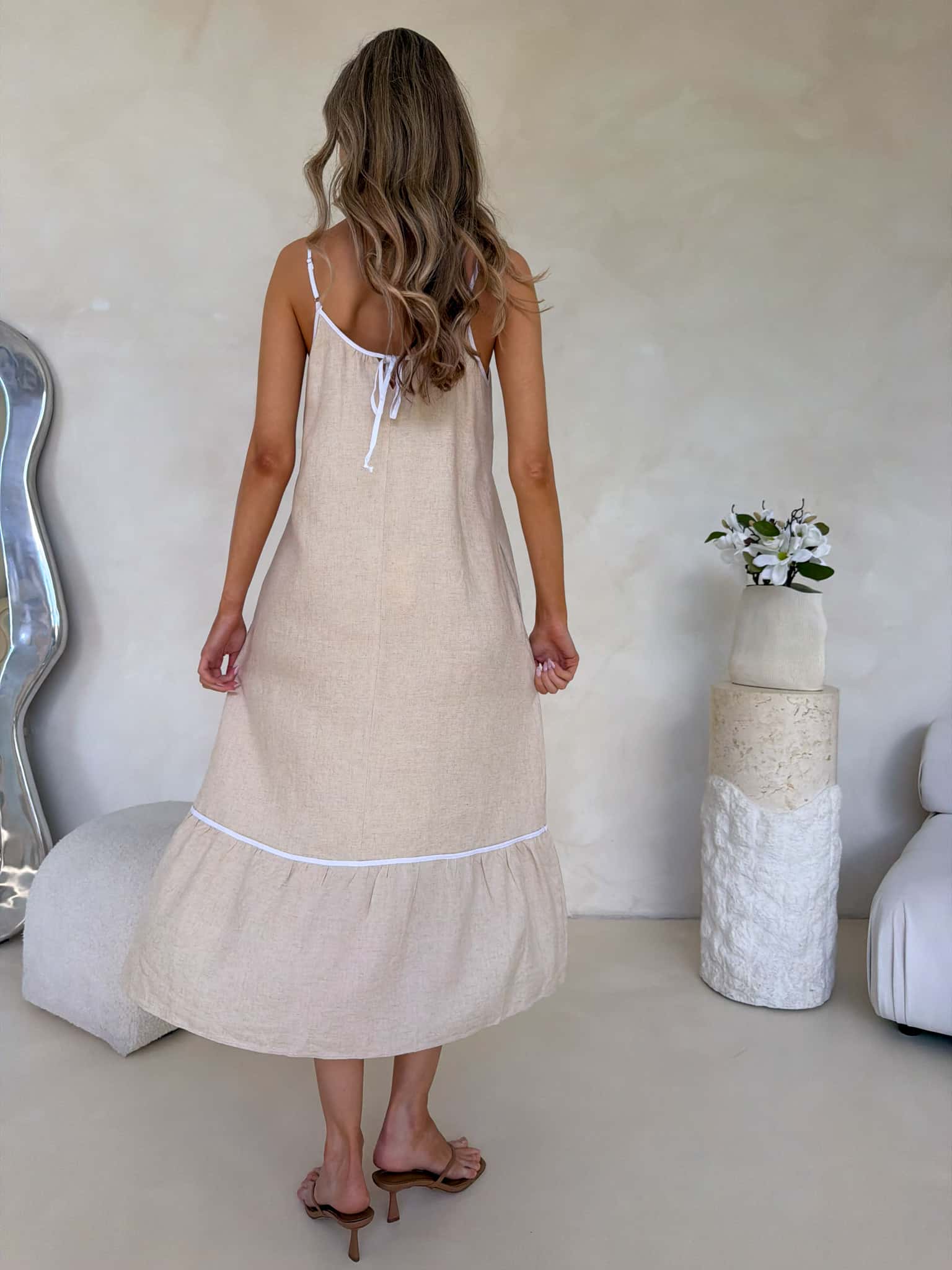 Frances Dress - Natural