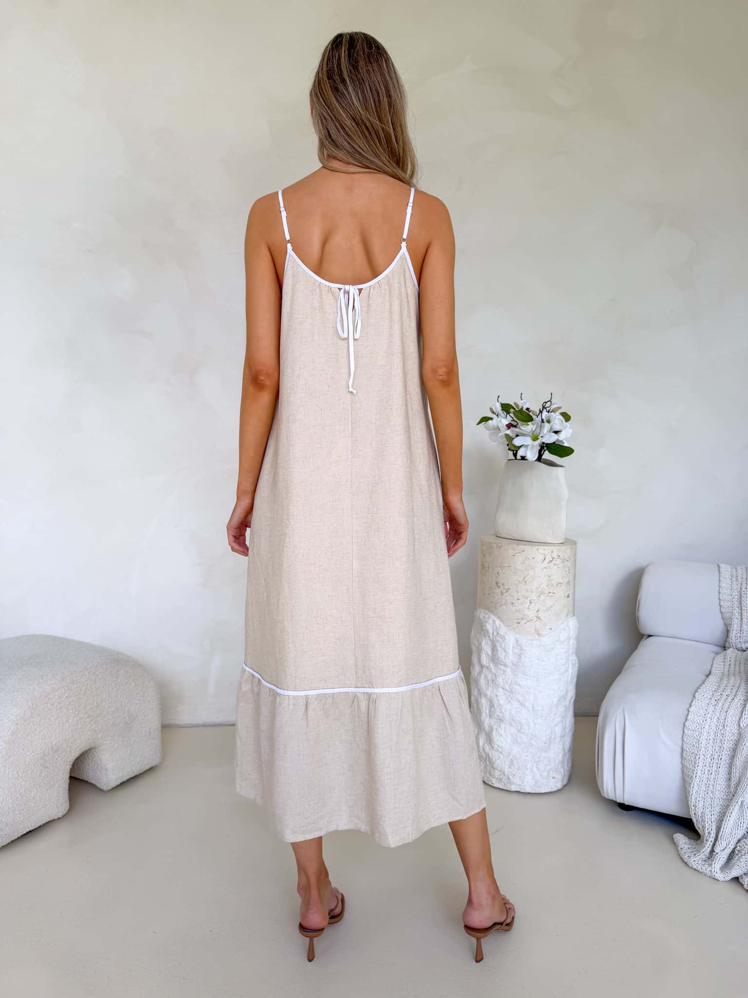 Frances Dress - Natural