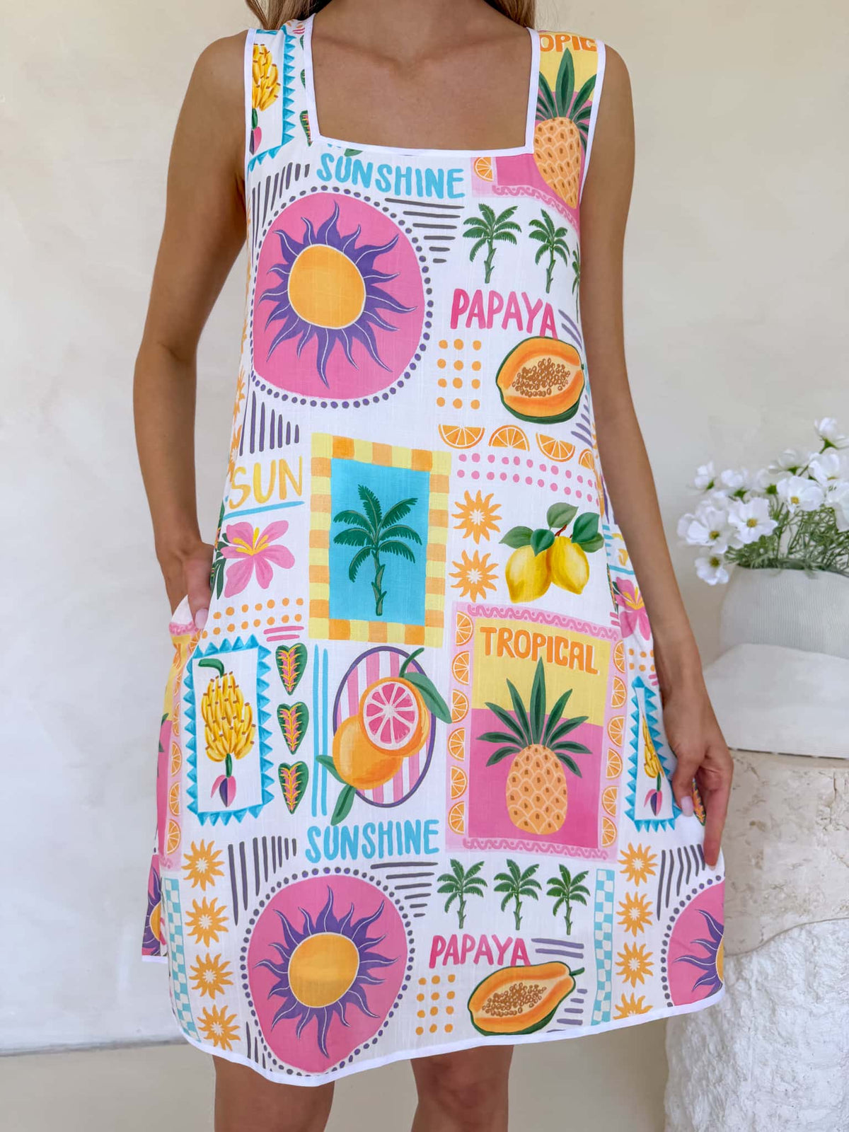 Frankie Dress - Fiesta Print