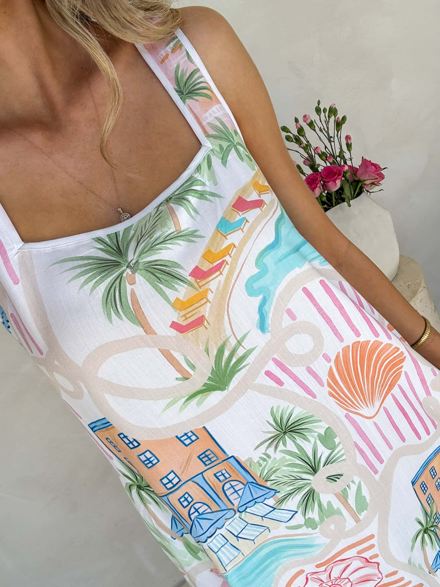 Frankie Dress - Holiday Print