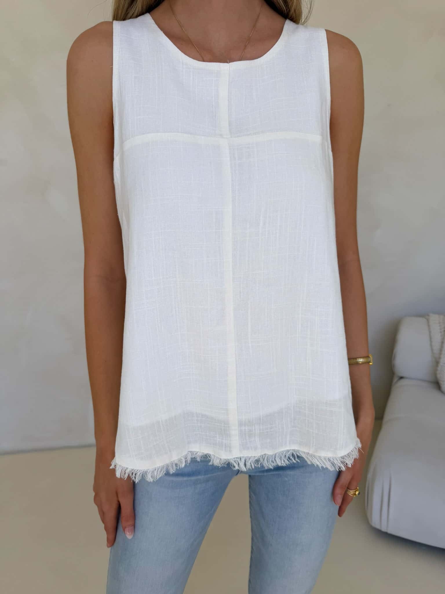 Freya Top - Off White