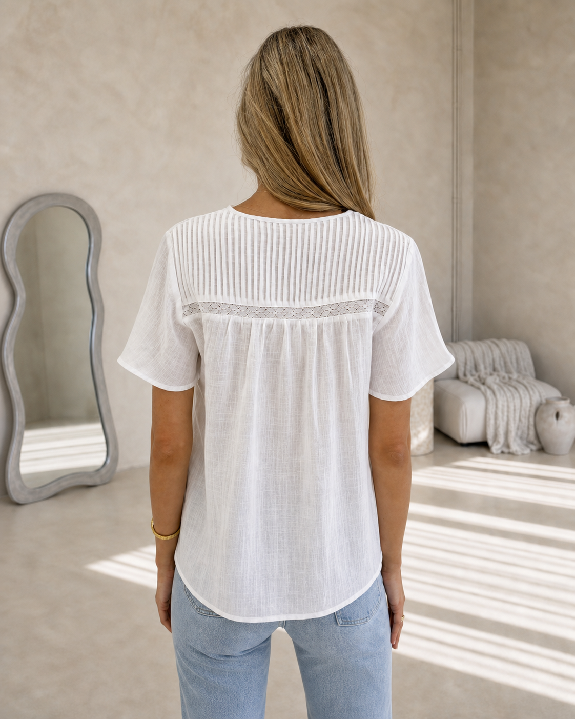 Angelique Blouse-White