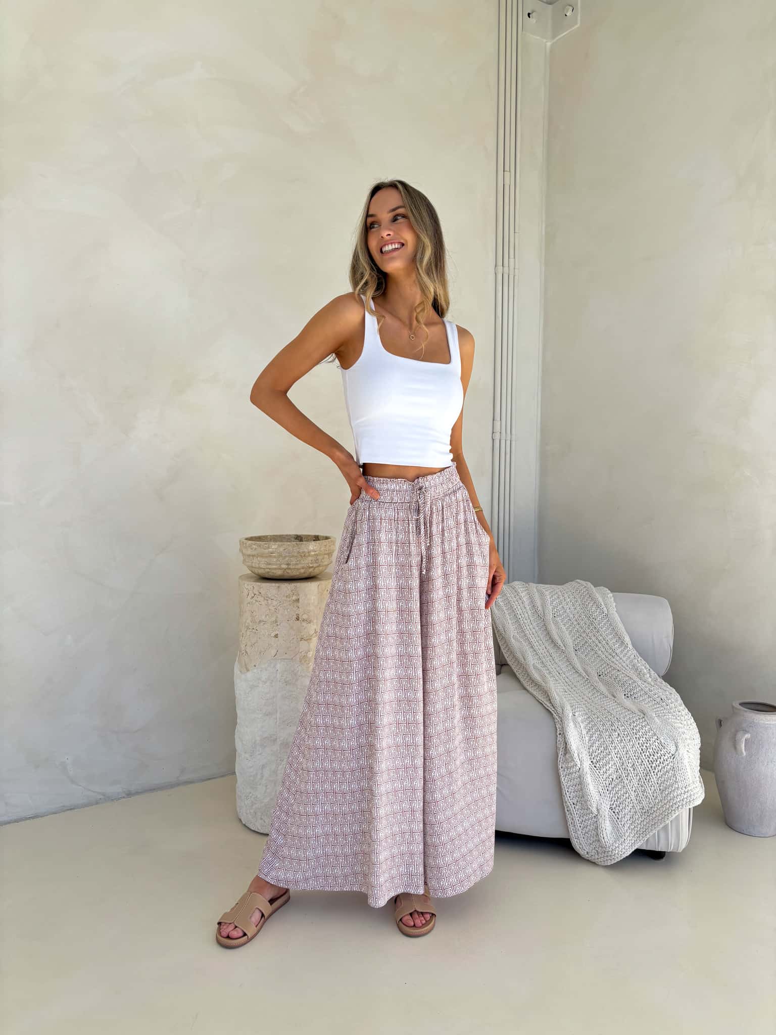 Jessika Pant - Atlas Print