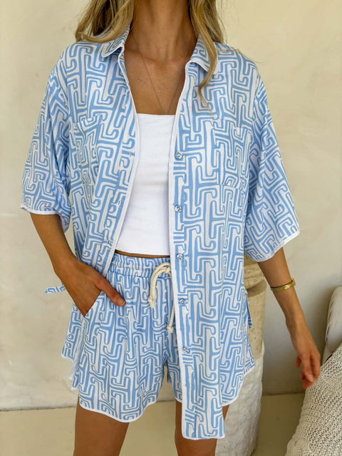 Aria Set - Sky Lines Print