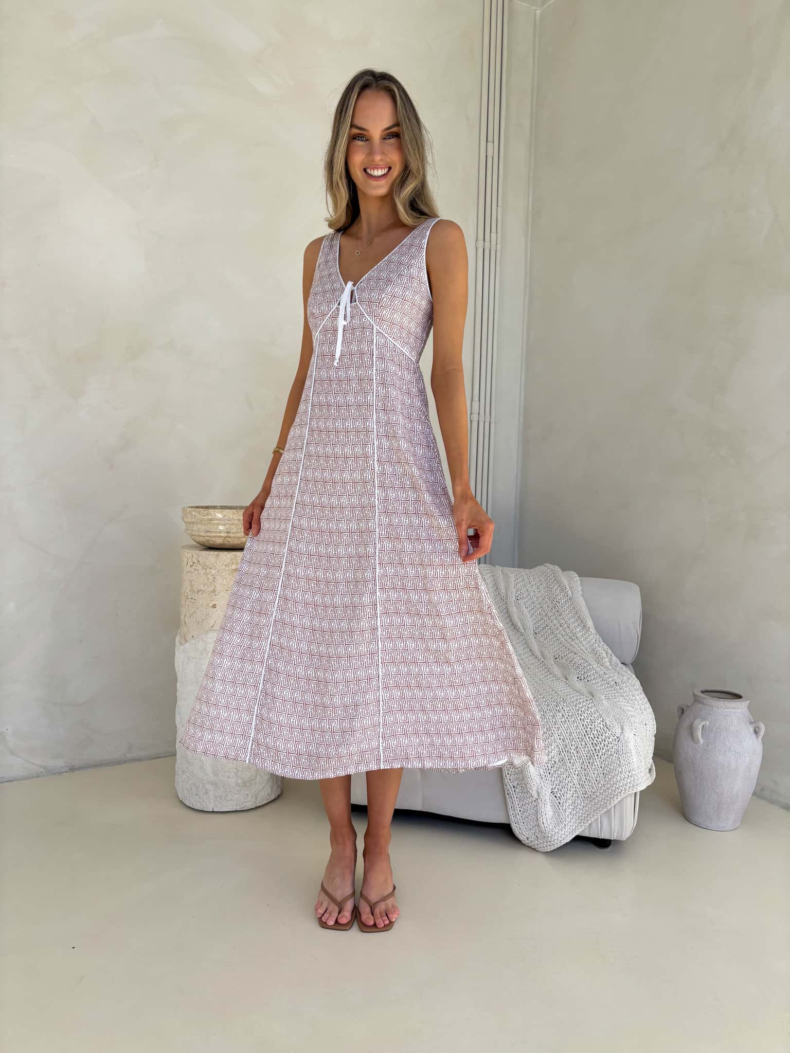 Margot Dress - Atlas Print