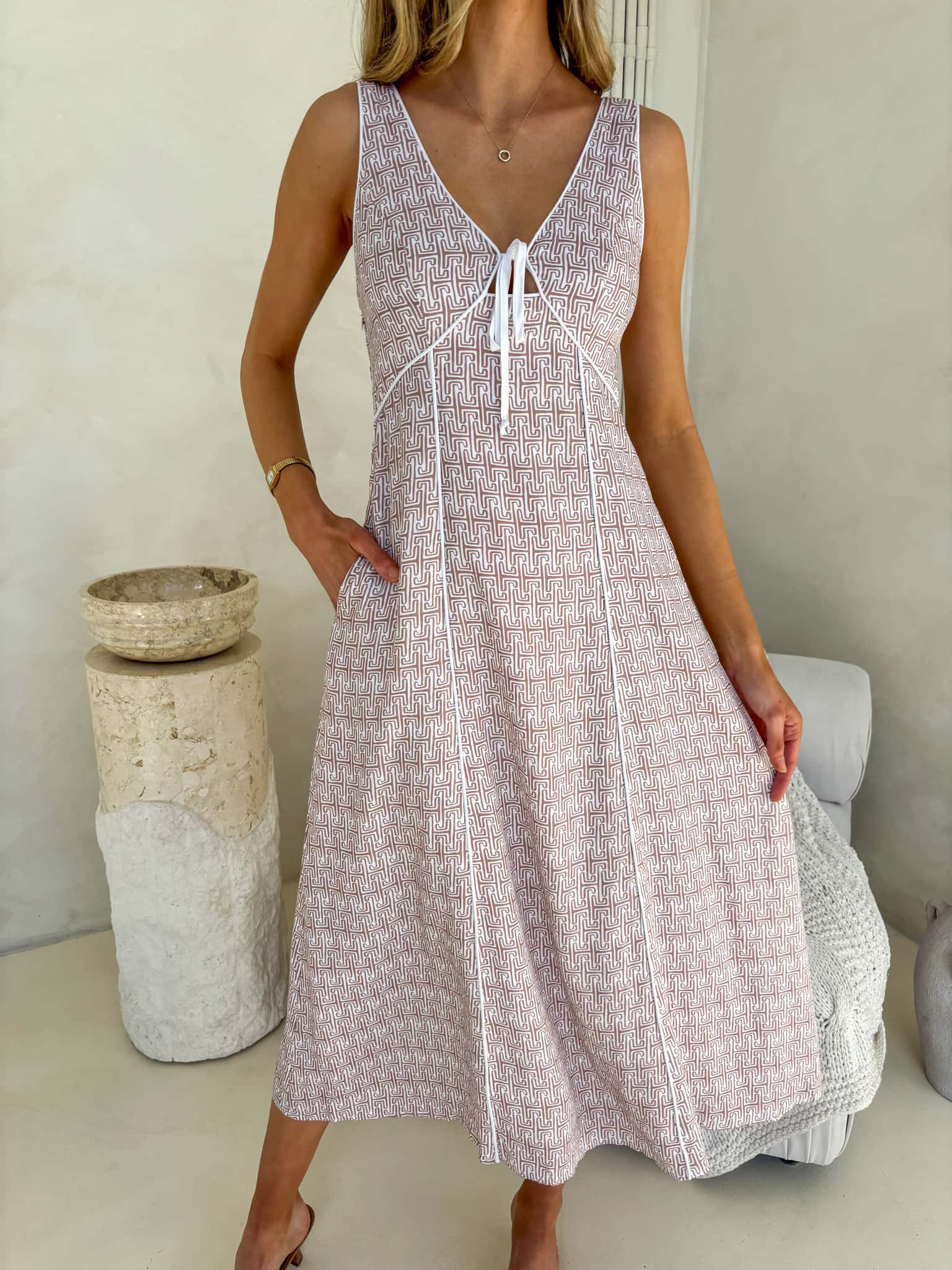 Margot Dress - Atlas Print