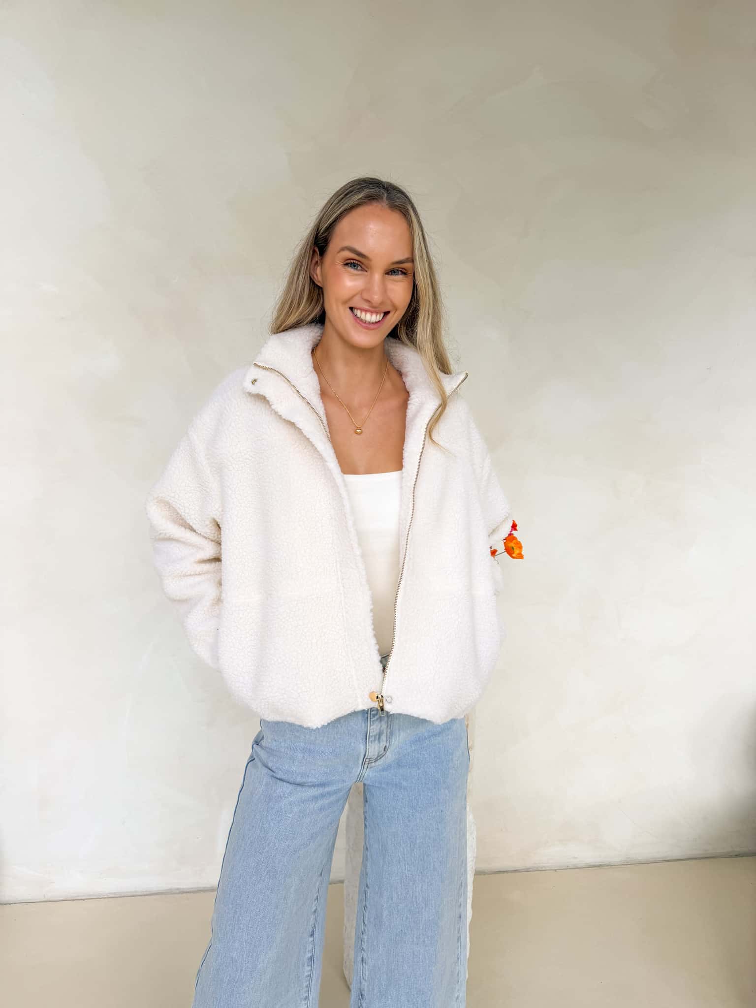 Pearl Jacket - Cream