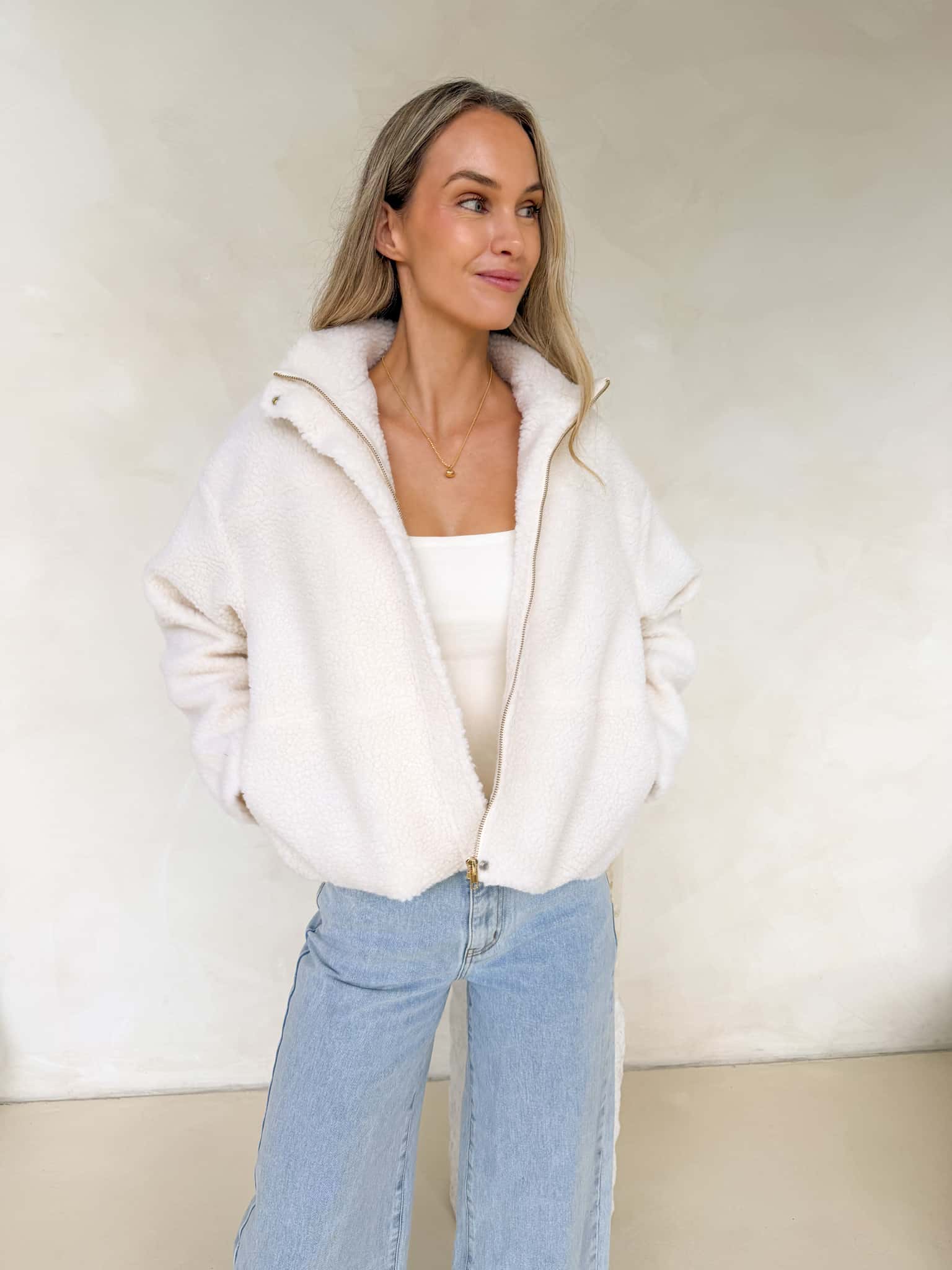 Pearl Jacket - Cream