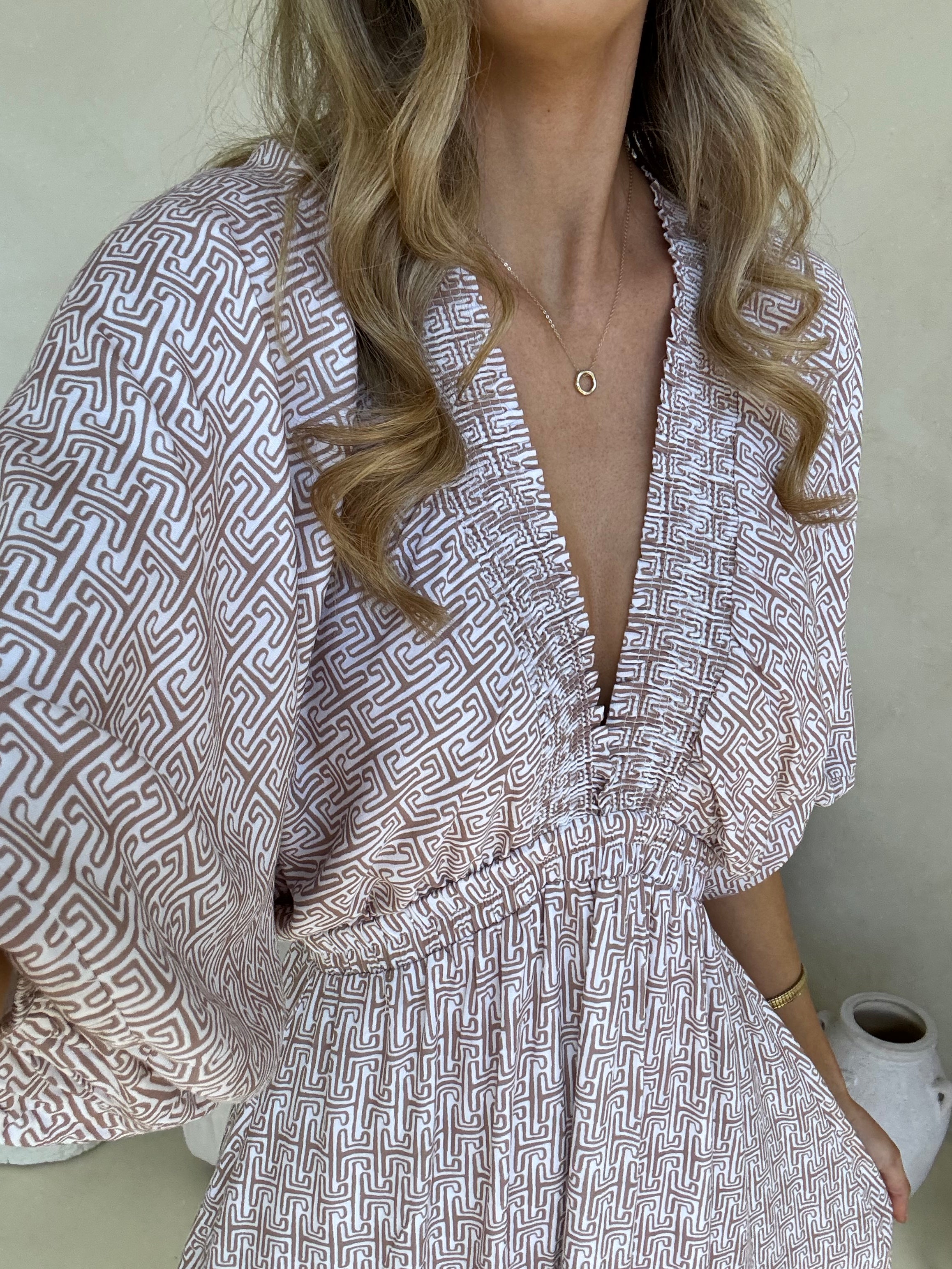 Camille Maxi Dress - Atlas Print