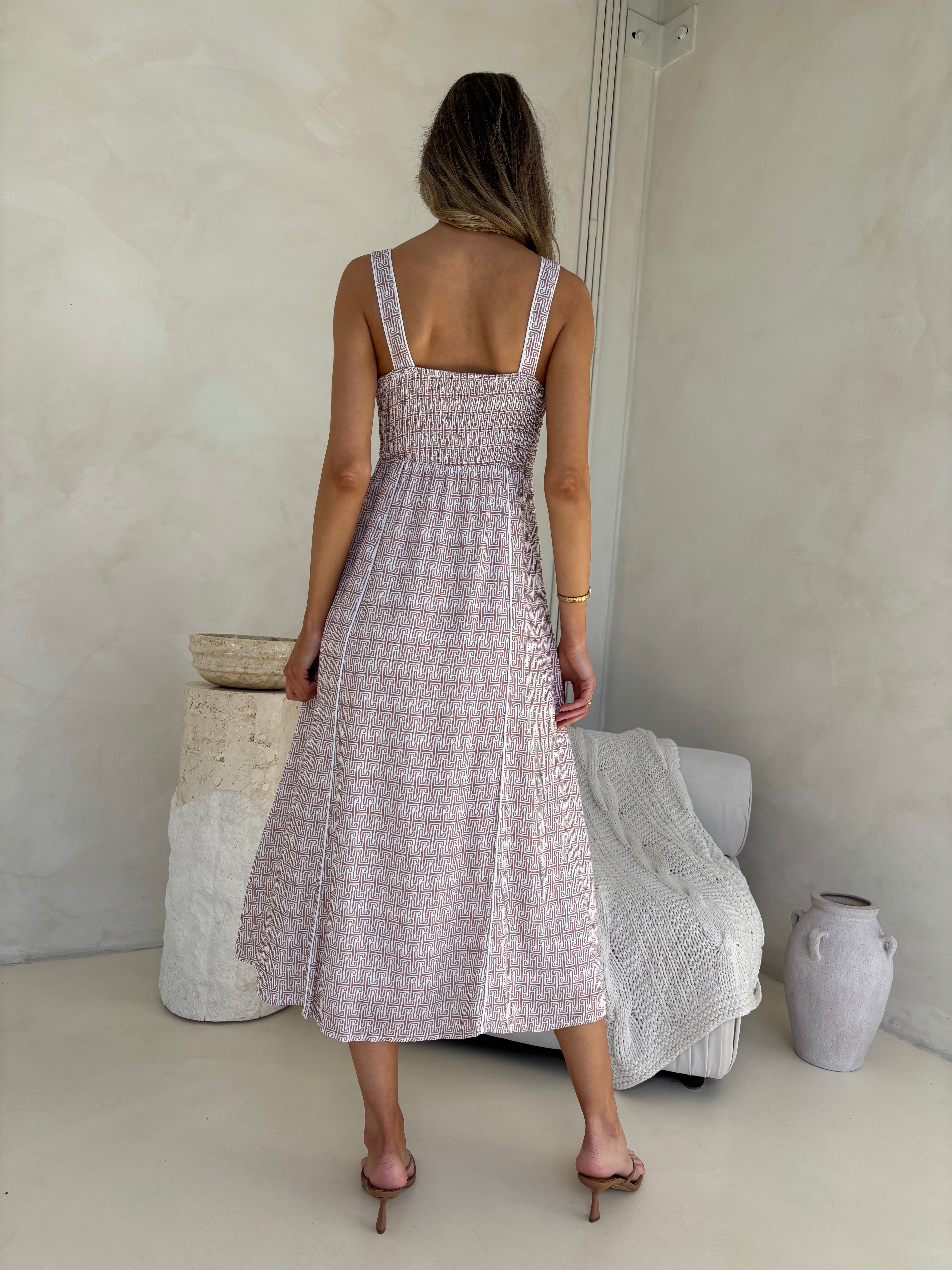 Margot Dress - Atlas Print