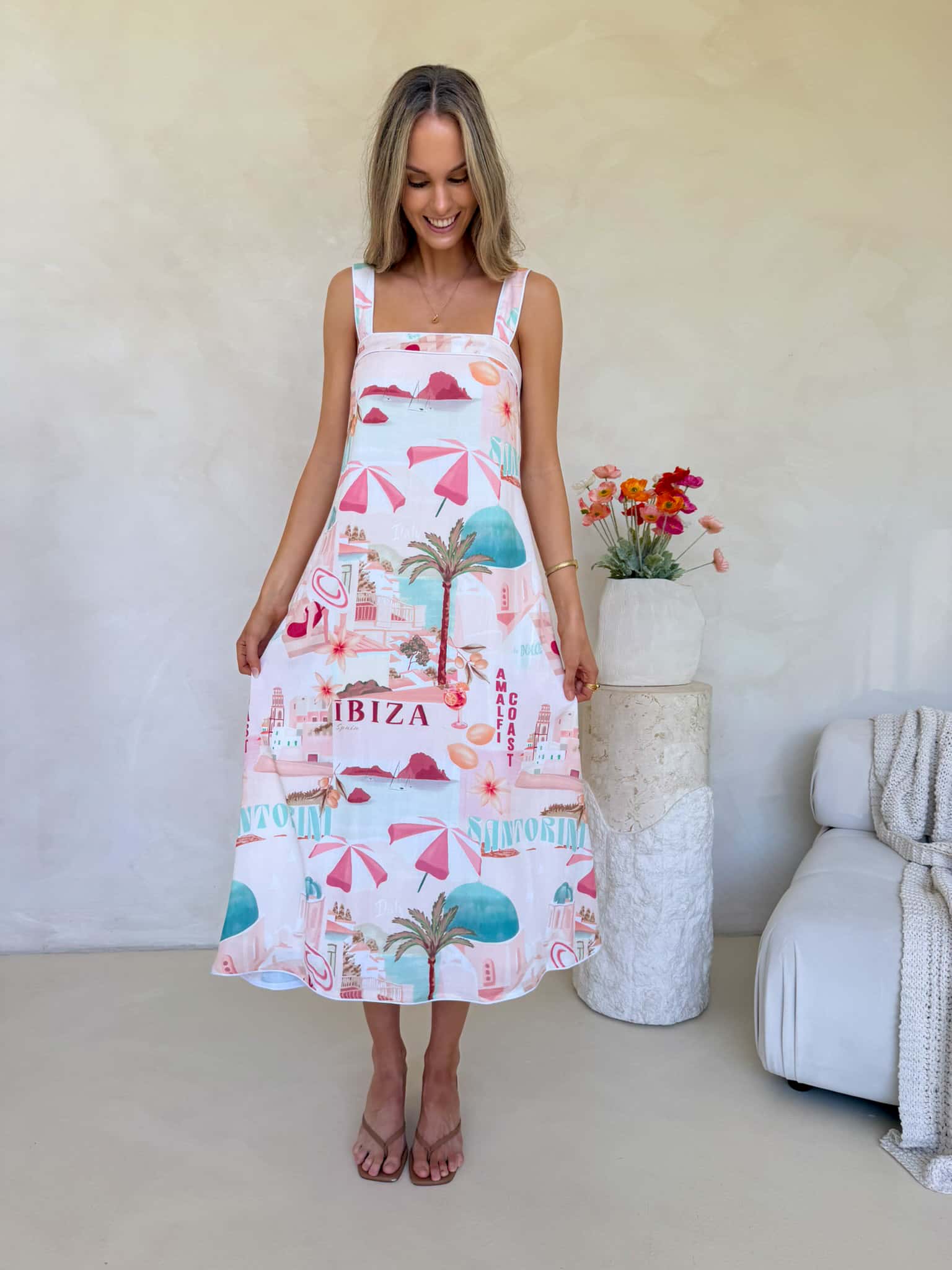 Celeste Dress - Ibiza Print