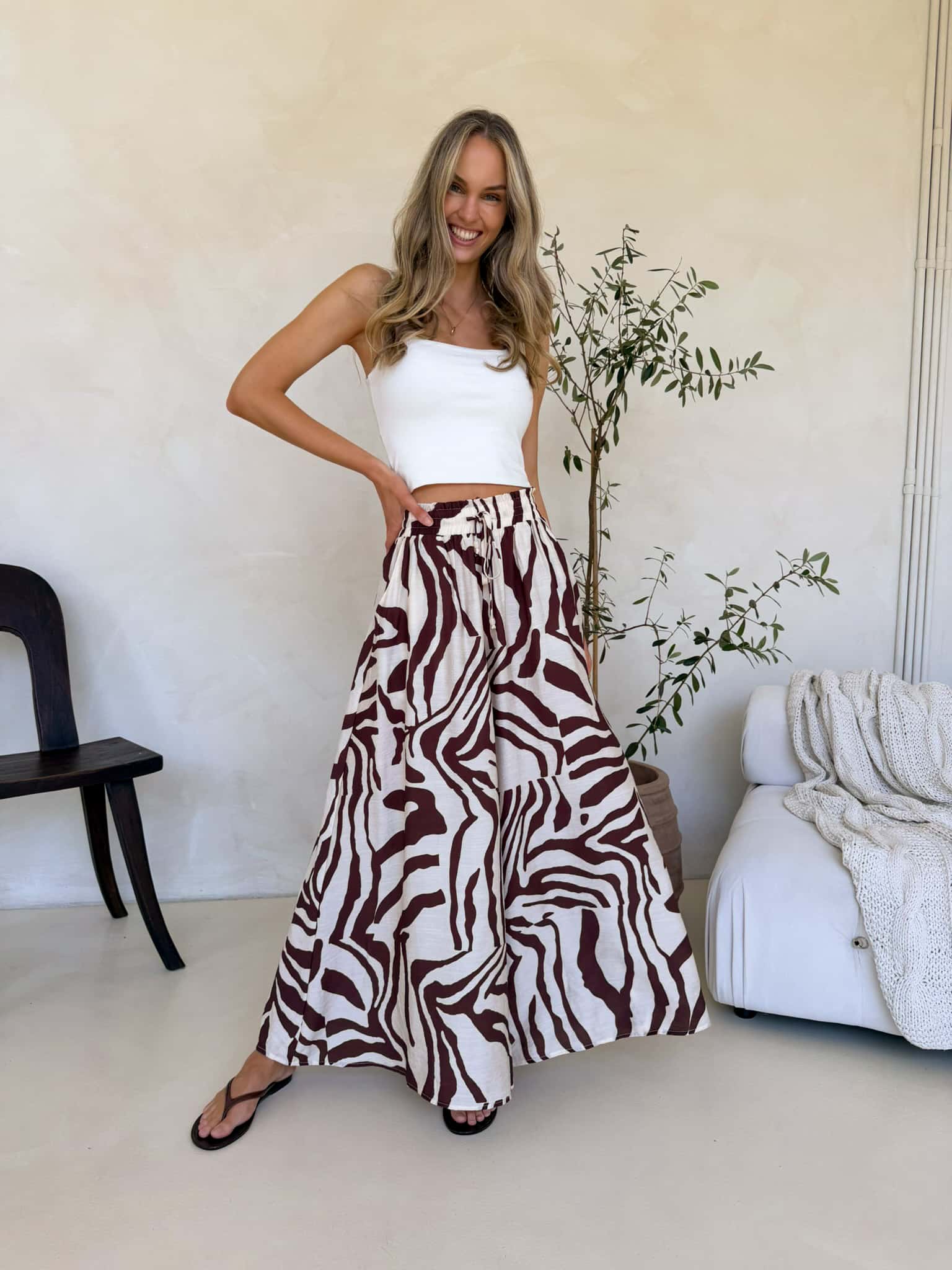 Jessika Pants - Savannah Print