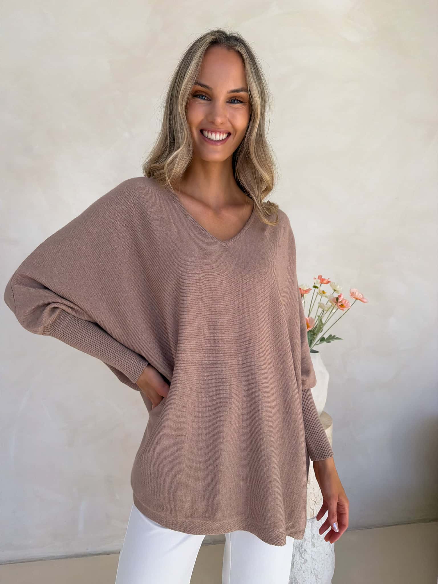 Kennedy Knit - Taupe