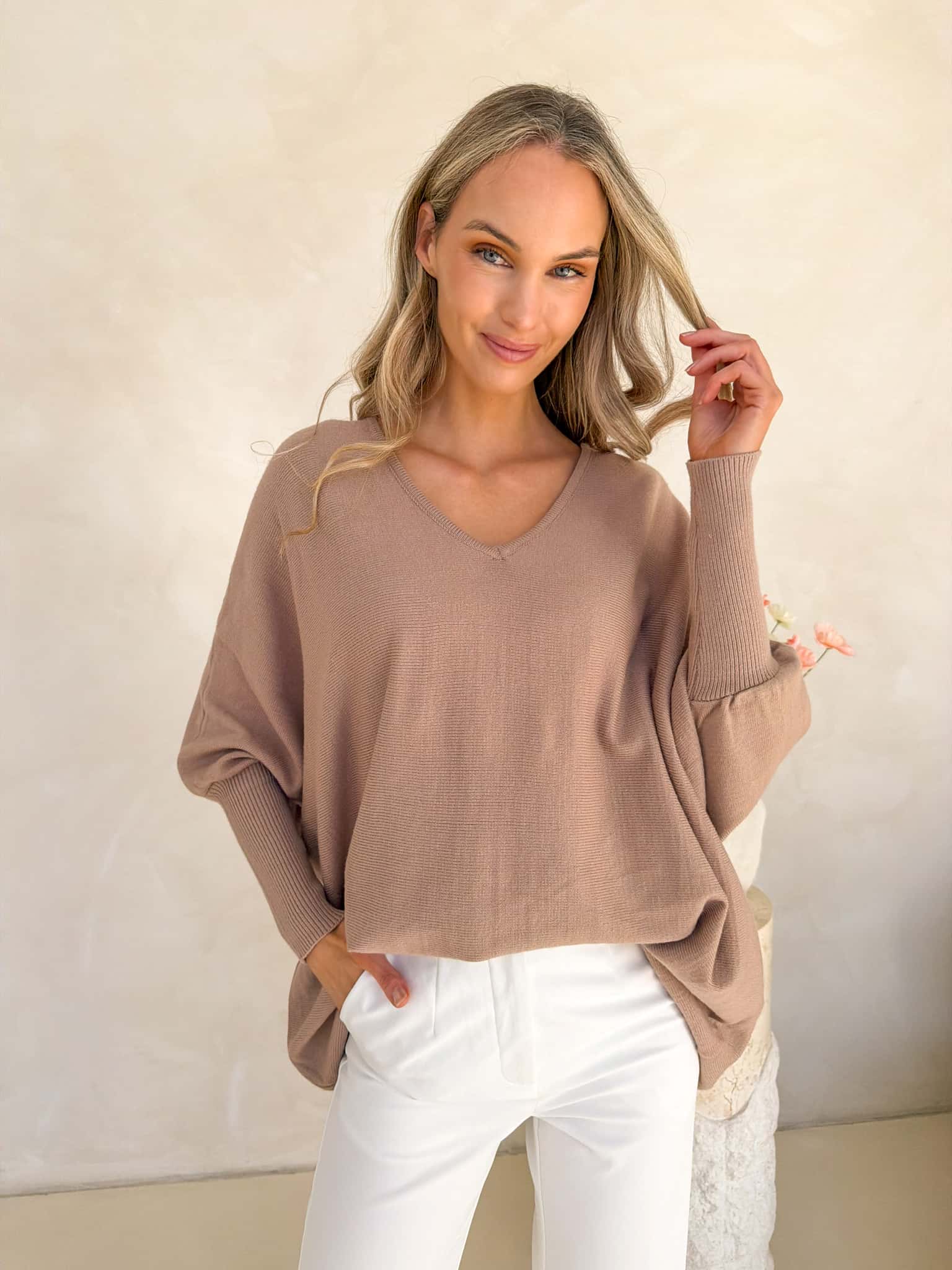 Kennedy Knit - Taupe