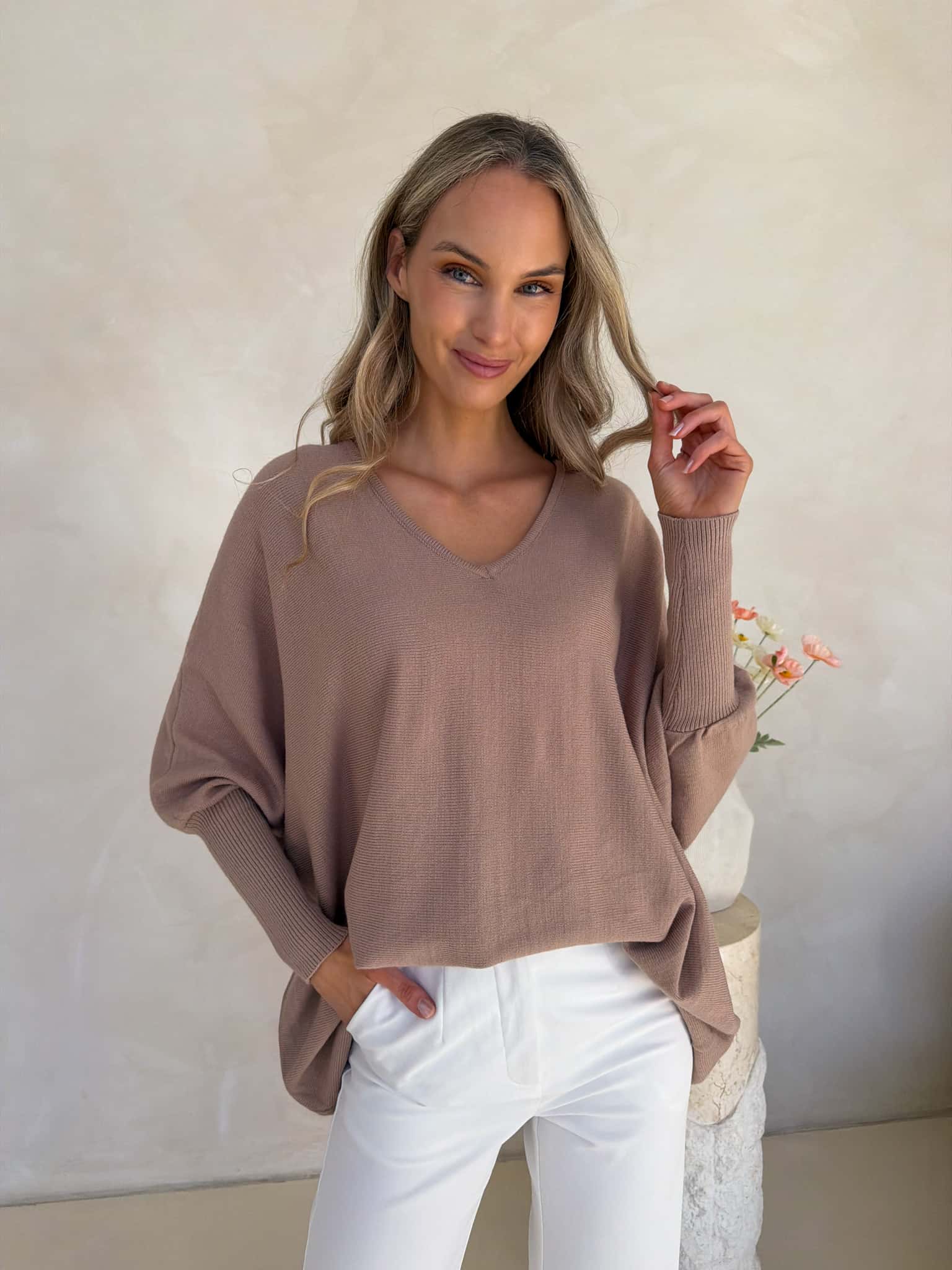 Kennedy Knit - Taupe