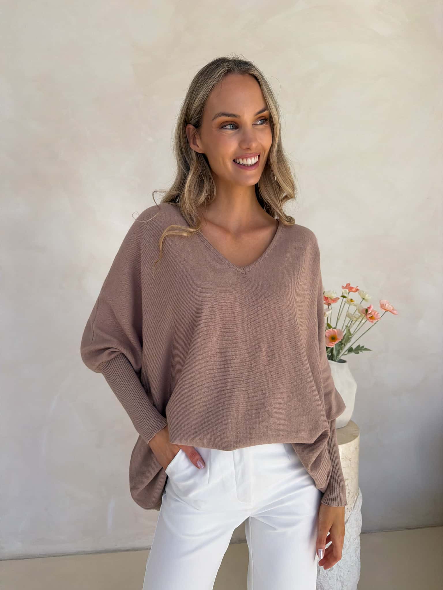Kennedy Knit - Taupe