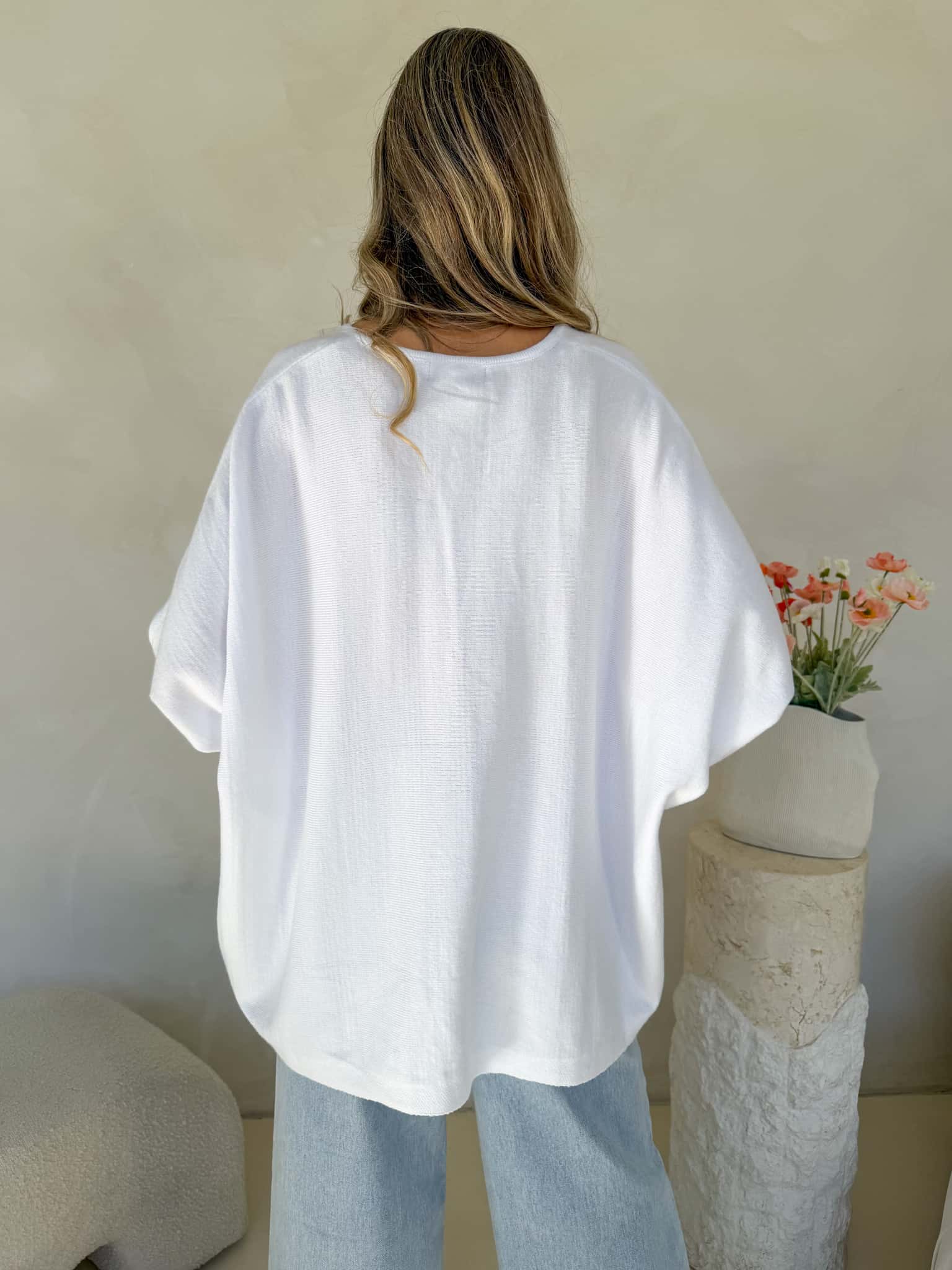 Kennedy Knit - White