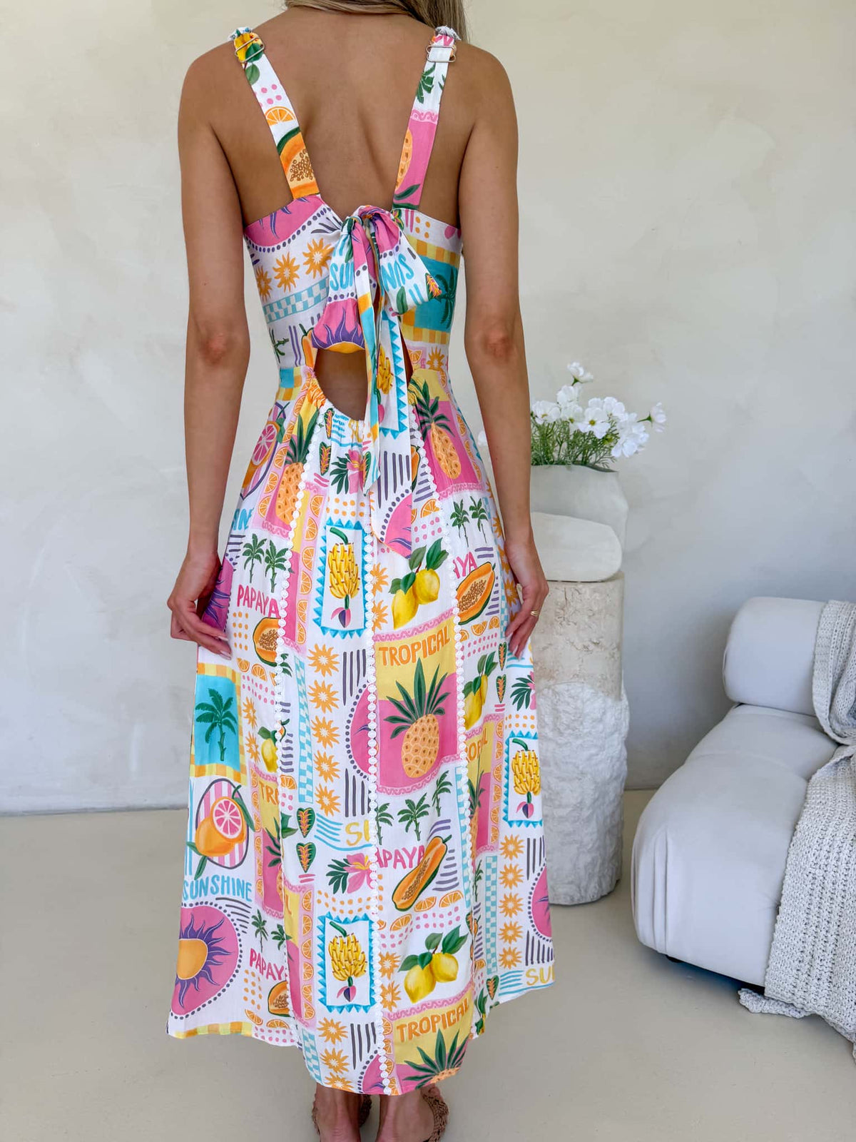 Kit Dress - Fiesta Print