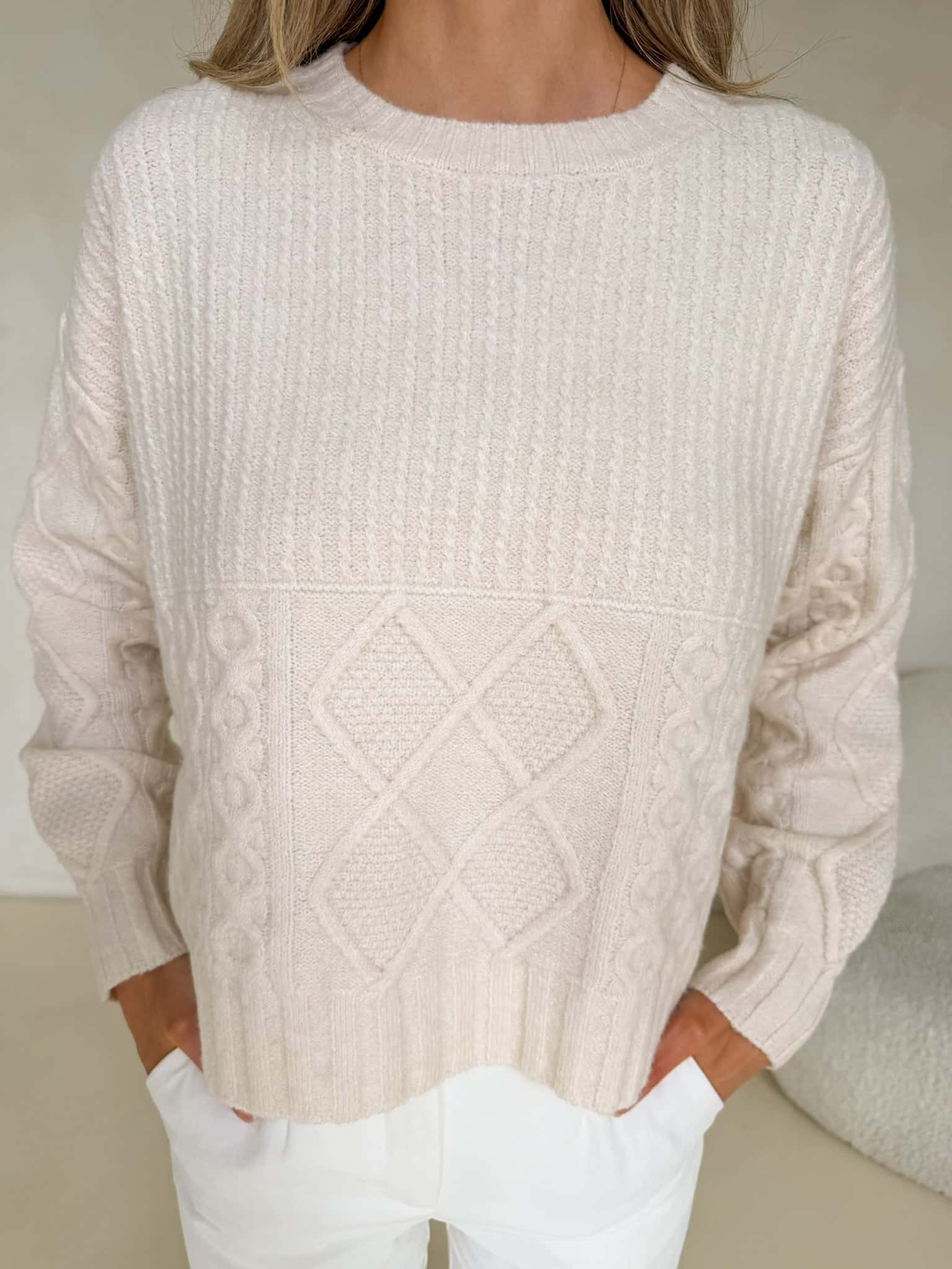 Lennox Knit - Cream