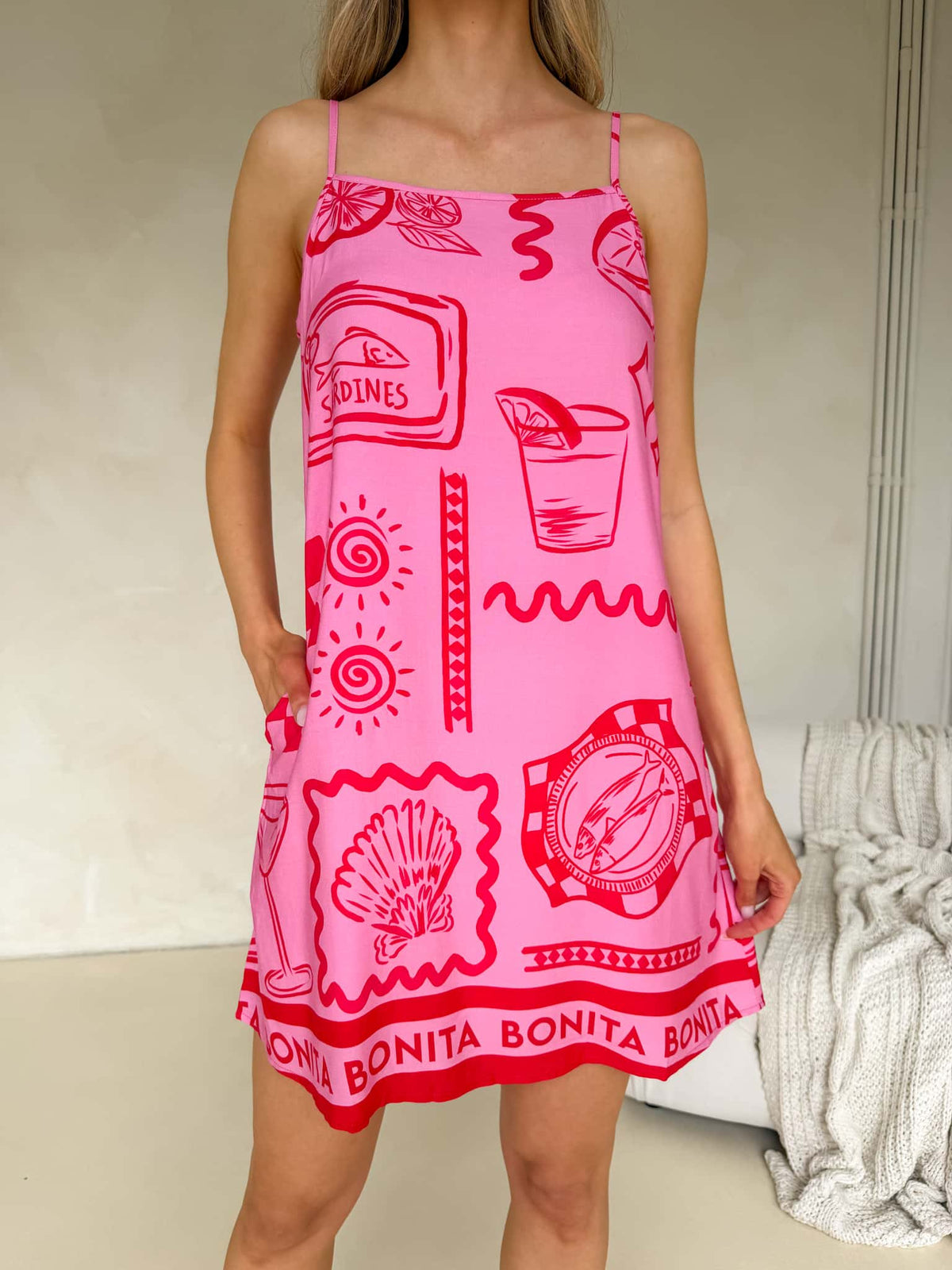 Libra Dress - Bonita Print
