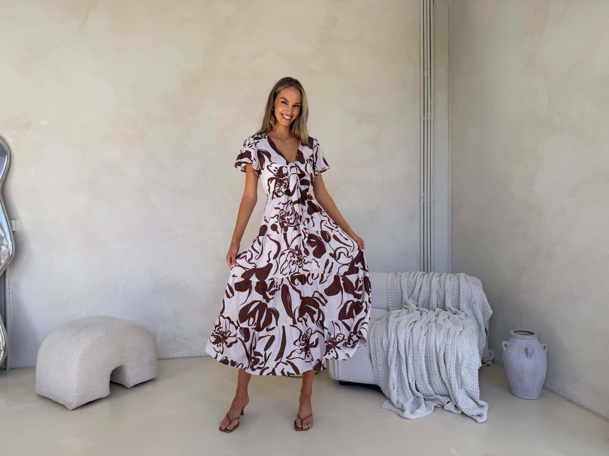 Lucia Dress - Essence Print