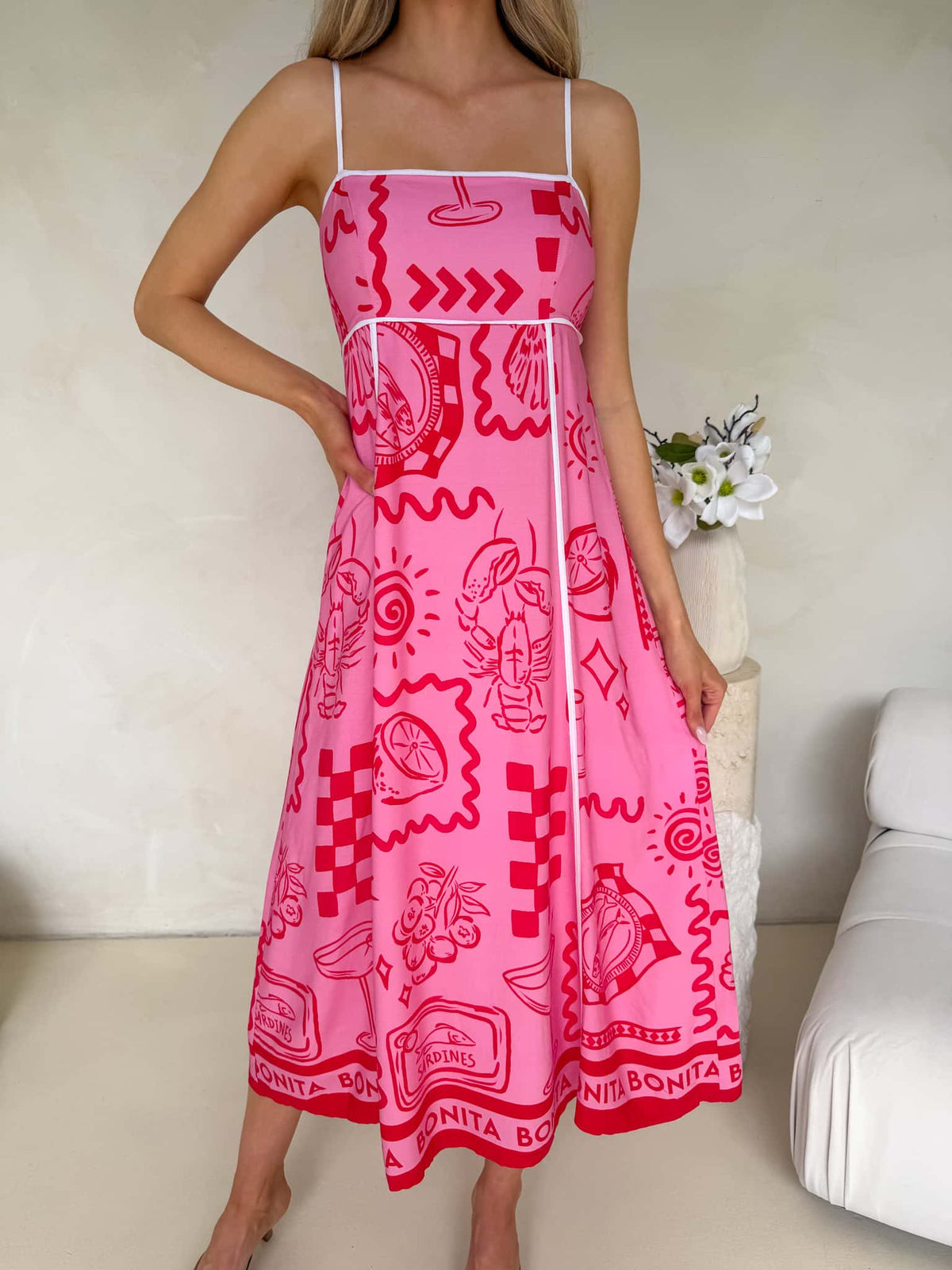 Lucille Dress - Bonita Print